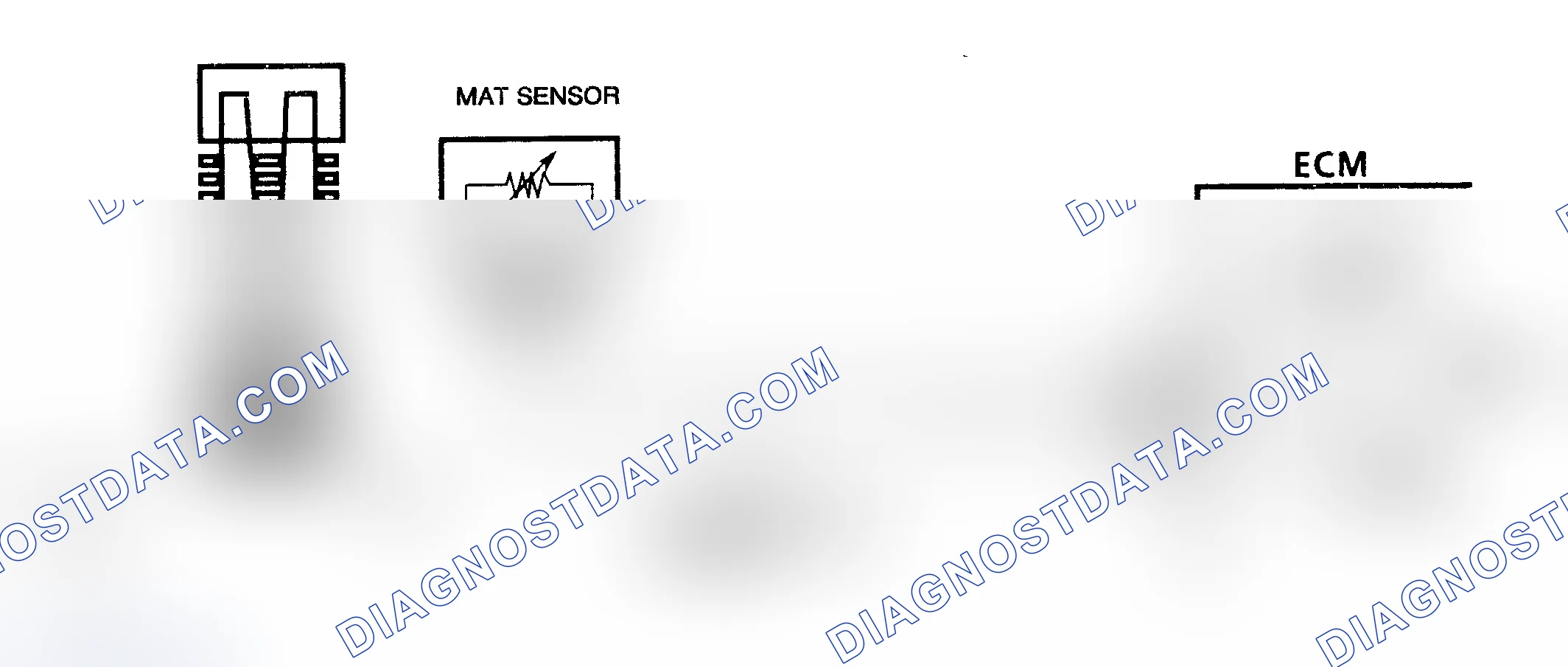 Scheme 15: Code 23 Schematic (4.3L) Intake Air Temperature Low