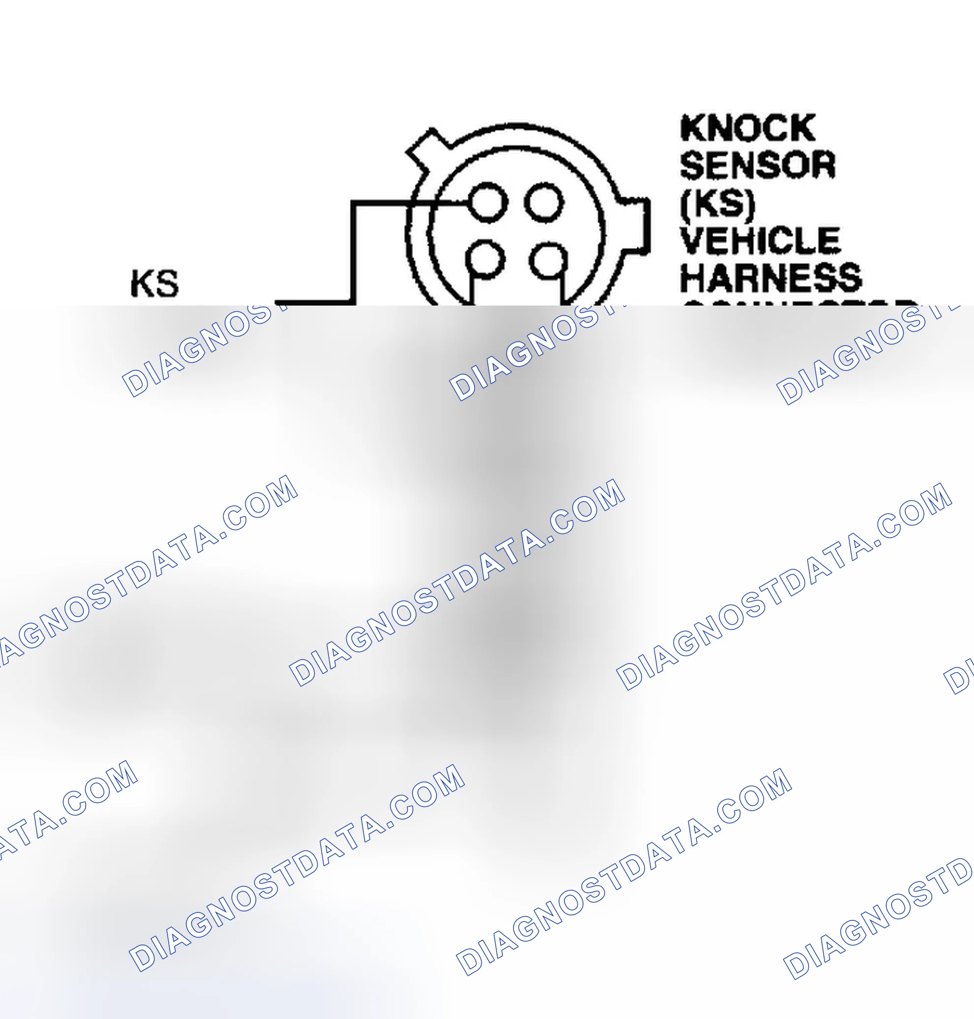 Scheme 106: Quad KS Sensor Test Circuits & Connector Terminals