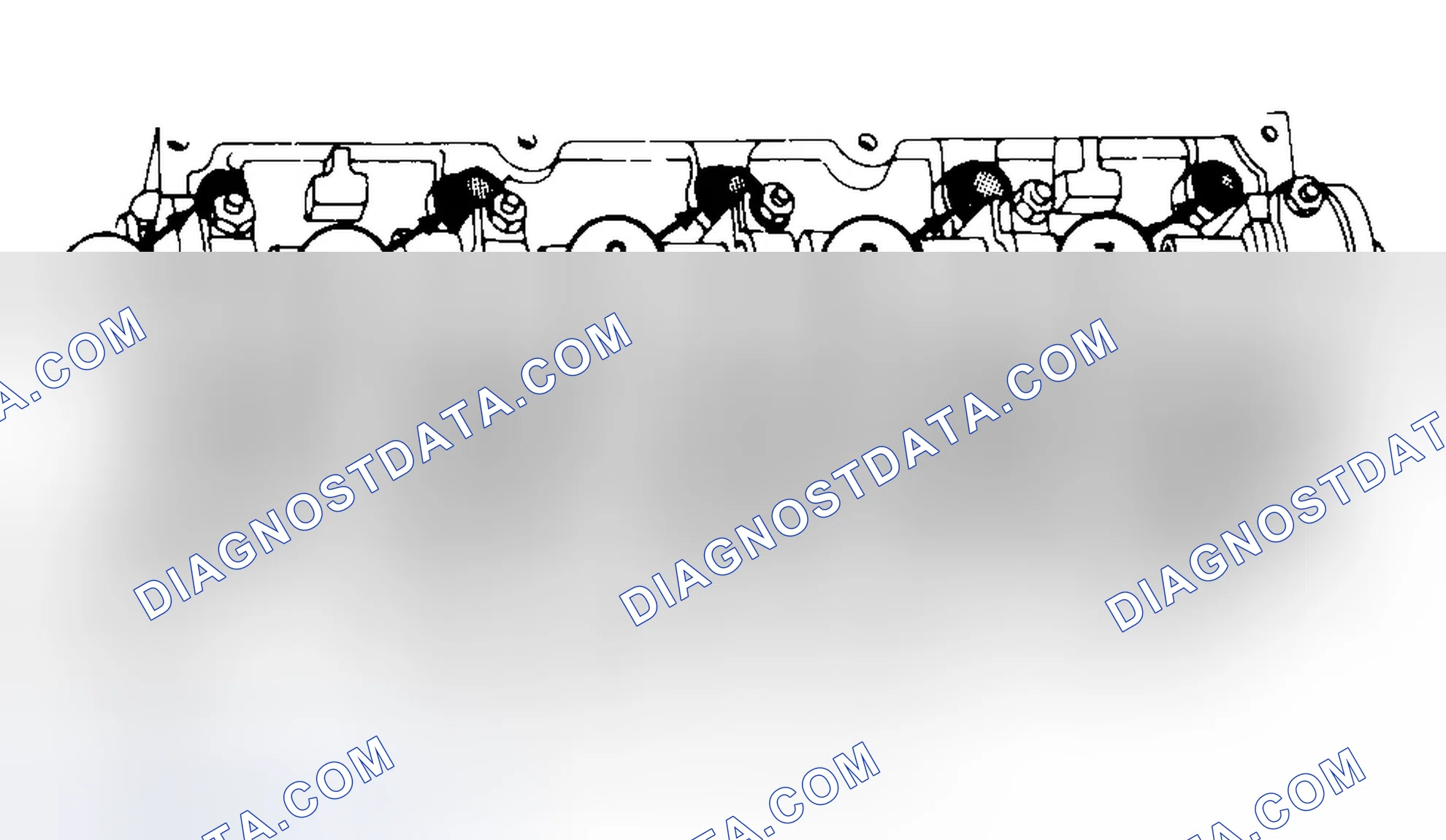 Scheme 7: Typical Cylinder Head Tightening or Loosening Sequence