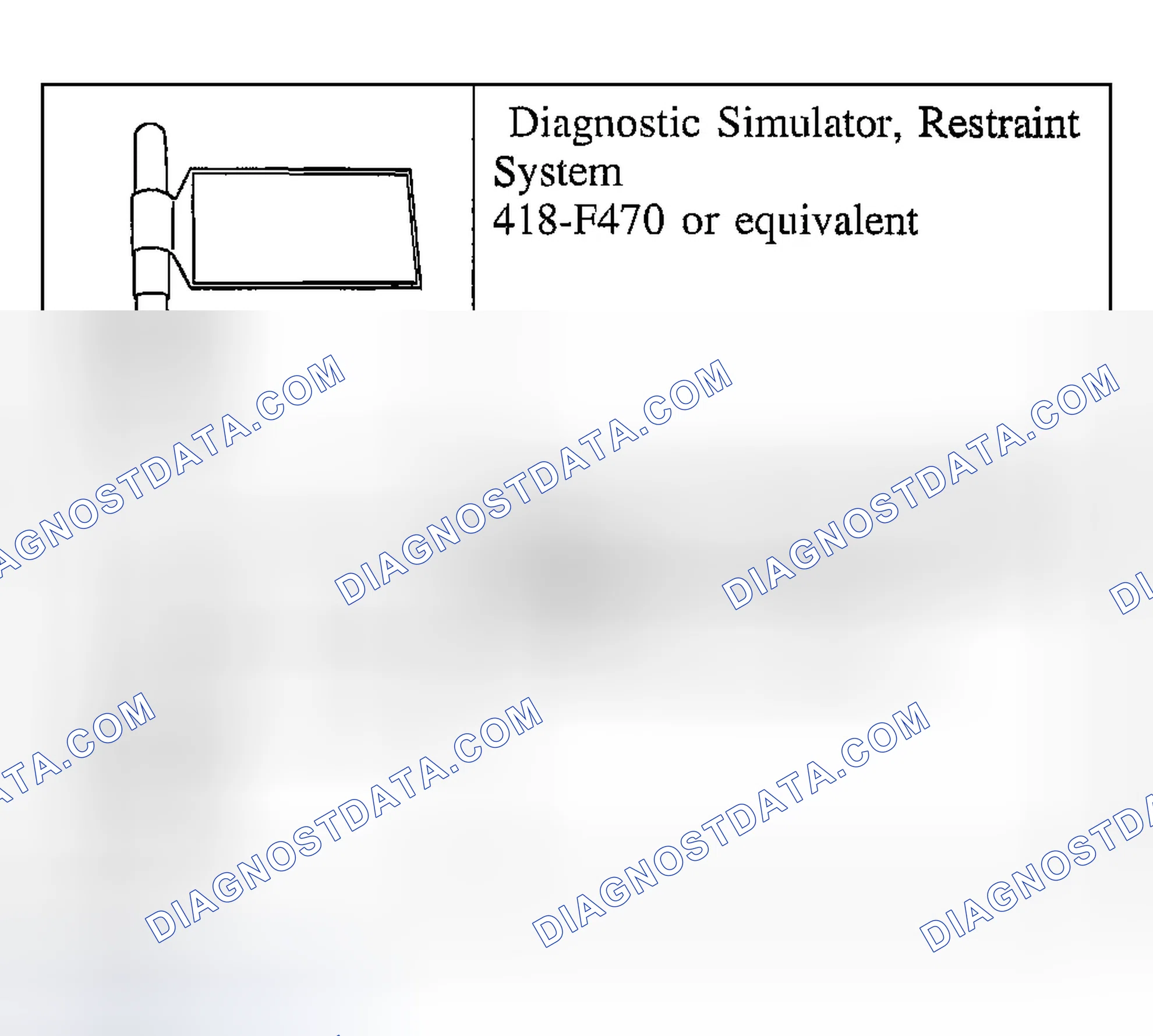 Scheme 35: Special Tool(s)
