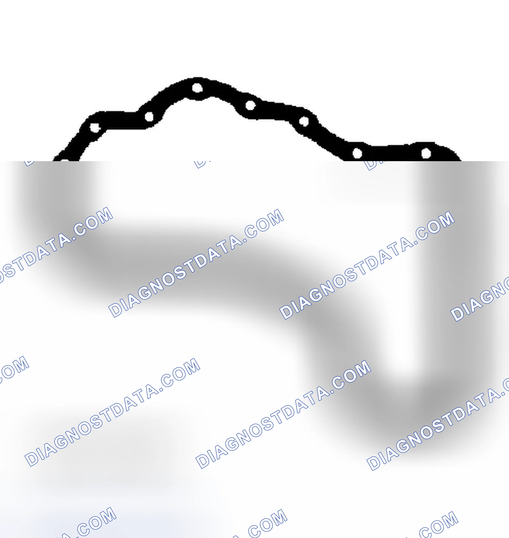 Scheme 29: Identifying Oil Pan Gasket (AX4N)
