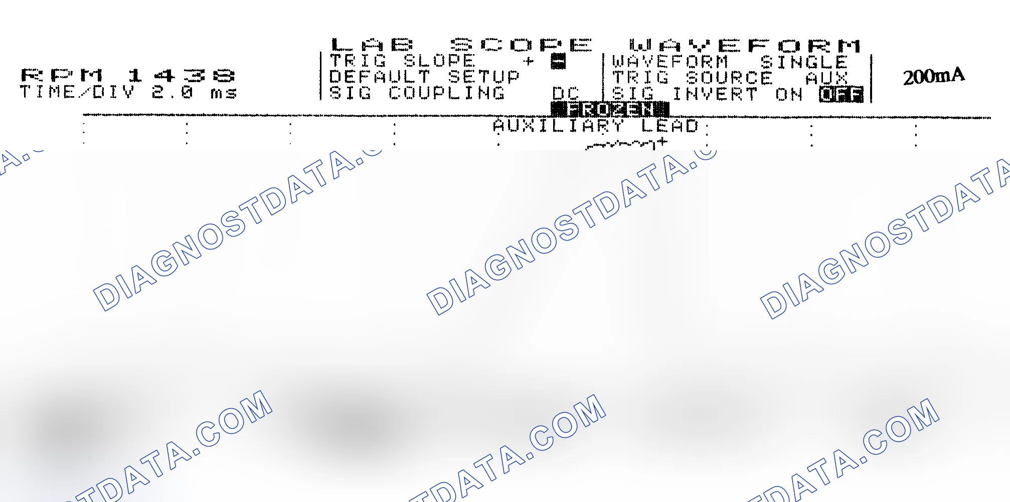 Scheme 15: Single Injector w/Normal Current Flow - Current Pattern