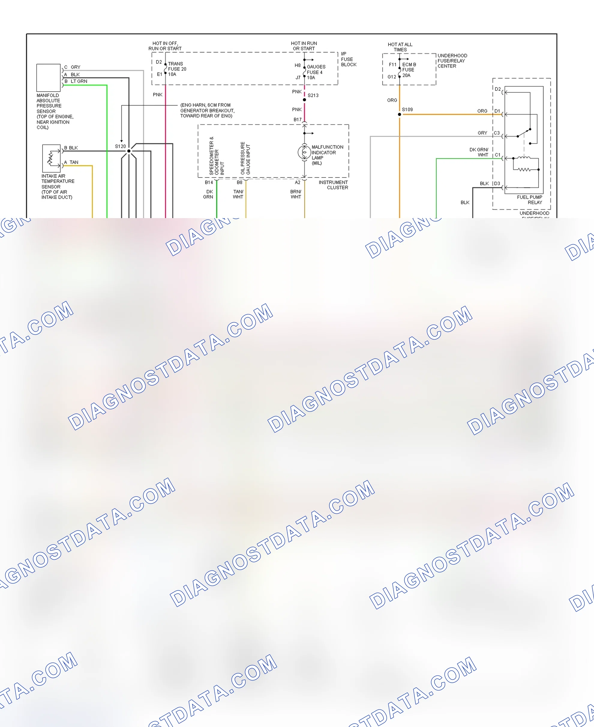 Scheme 9: PCM Wiring Diagram (Astro & Safari - 4.3L - 3 Of 4)