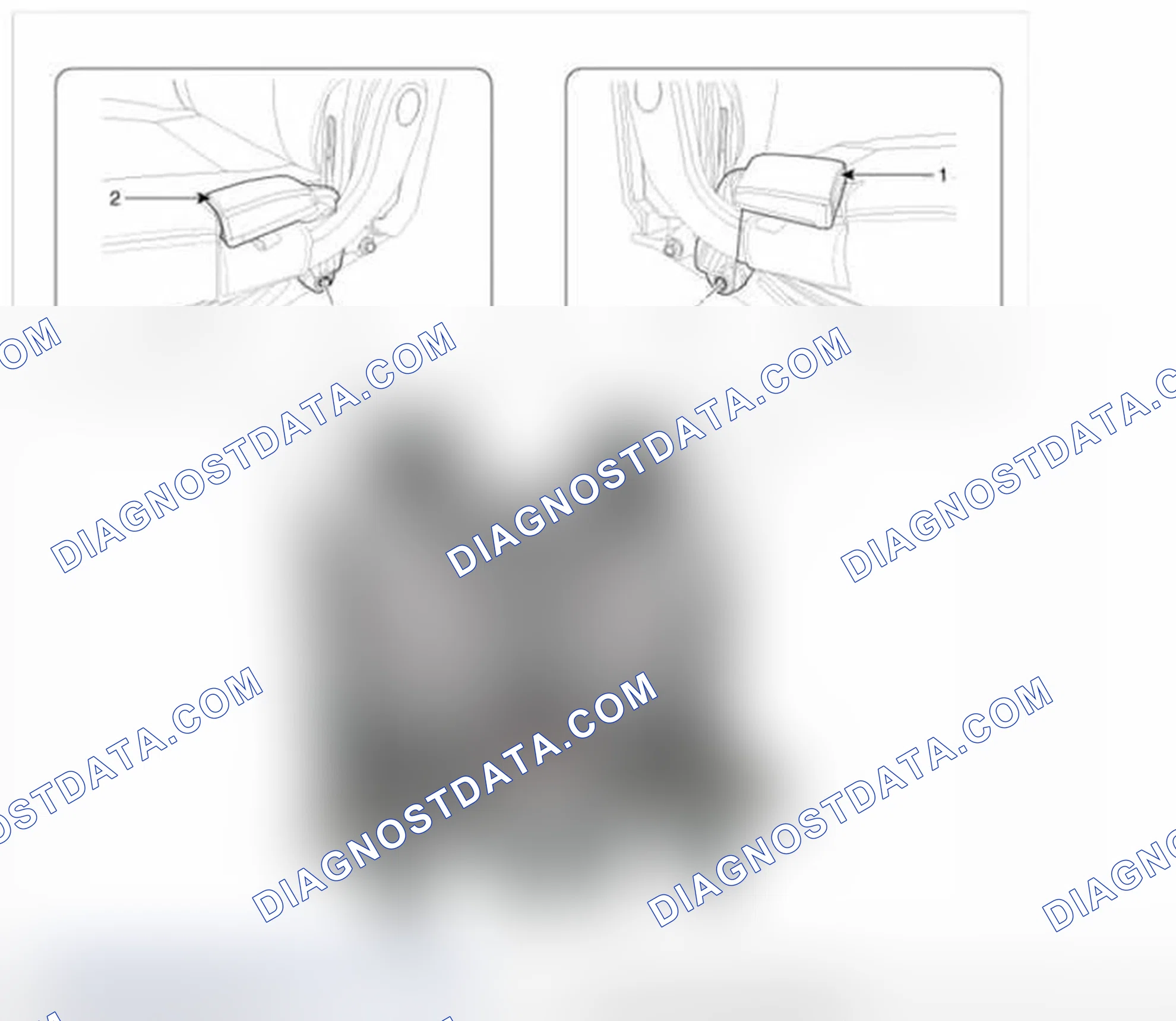 Scheme 30: Third Row Seat Belt Buckle