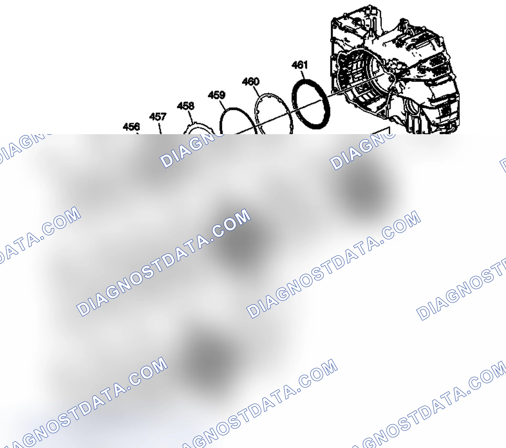 Scheme 283: 2-6, Low and Reverse and 1-2-3-4 Clutch Plate Assemblies