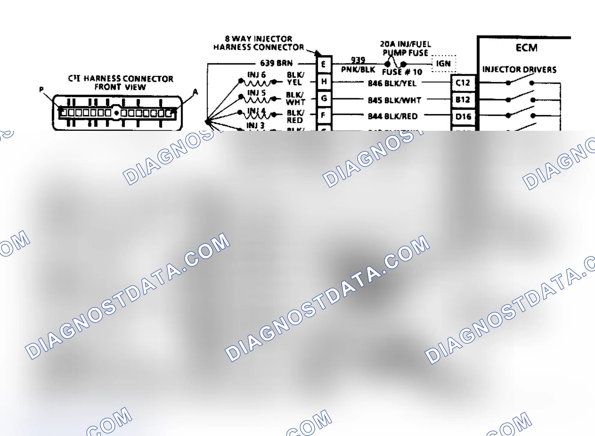 Scheme 274: Ignition System Schematic (3.8L, Type I Ignition System)