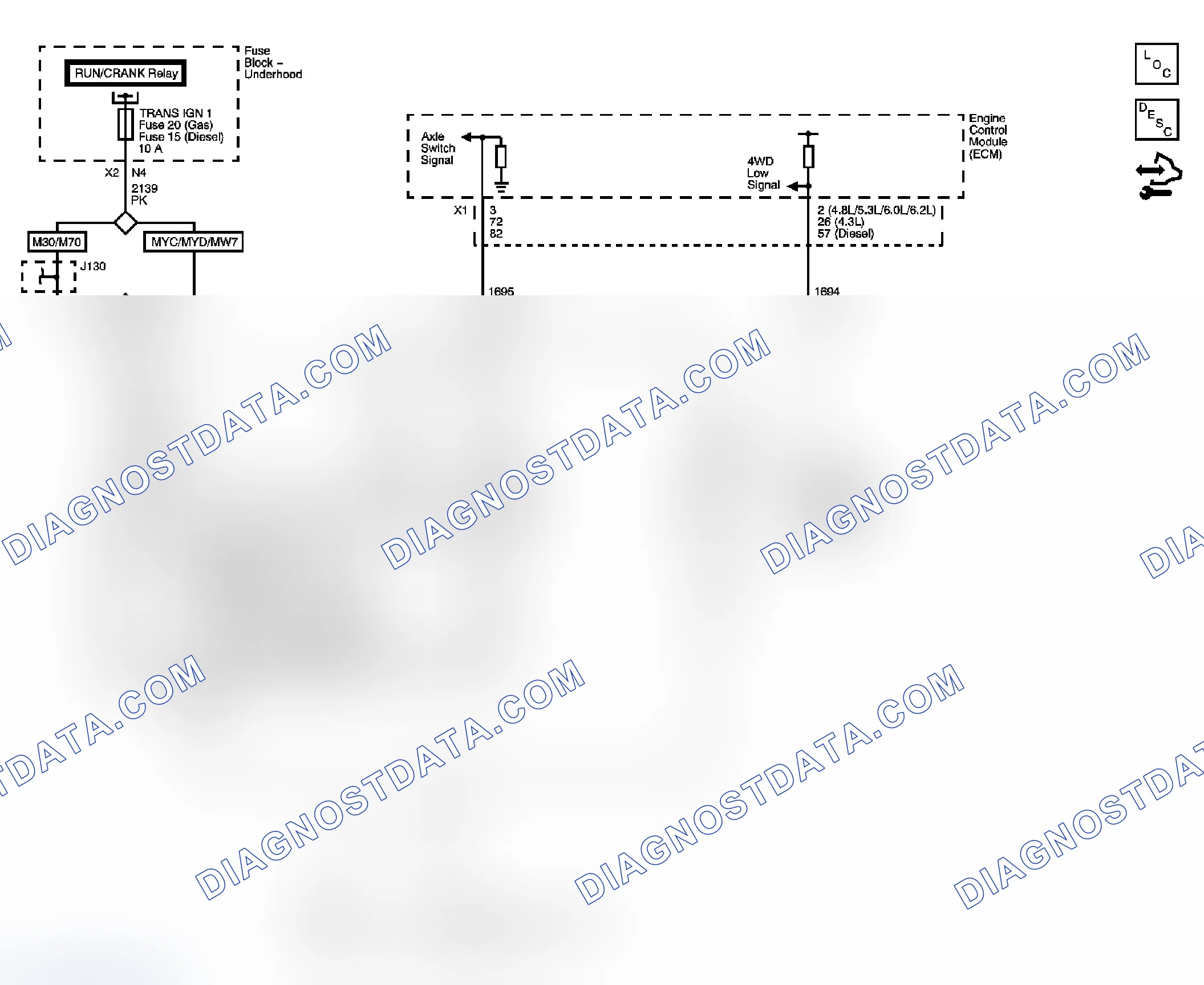 Scheme 243: Transfer Case Control Schematics