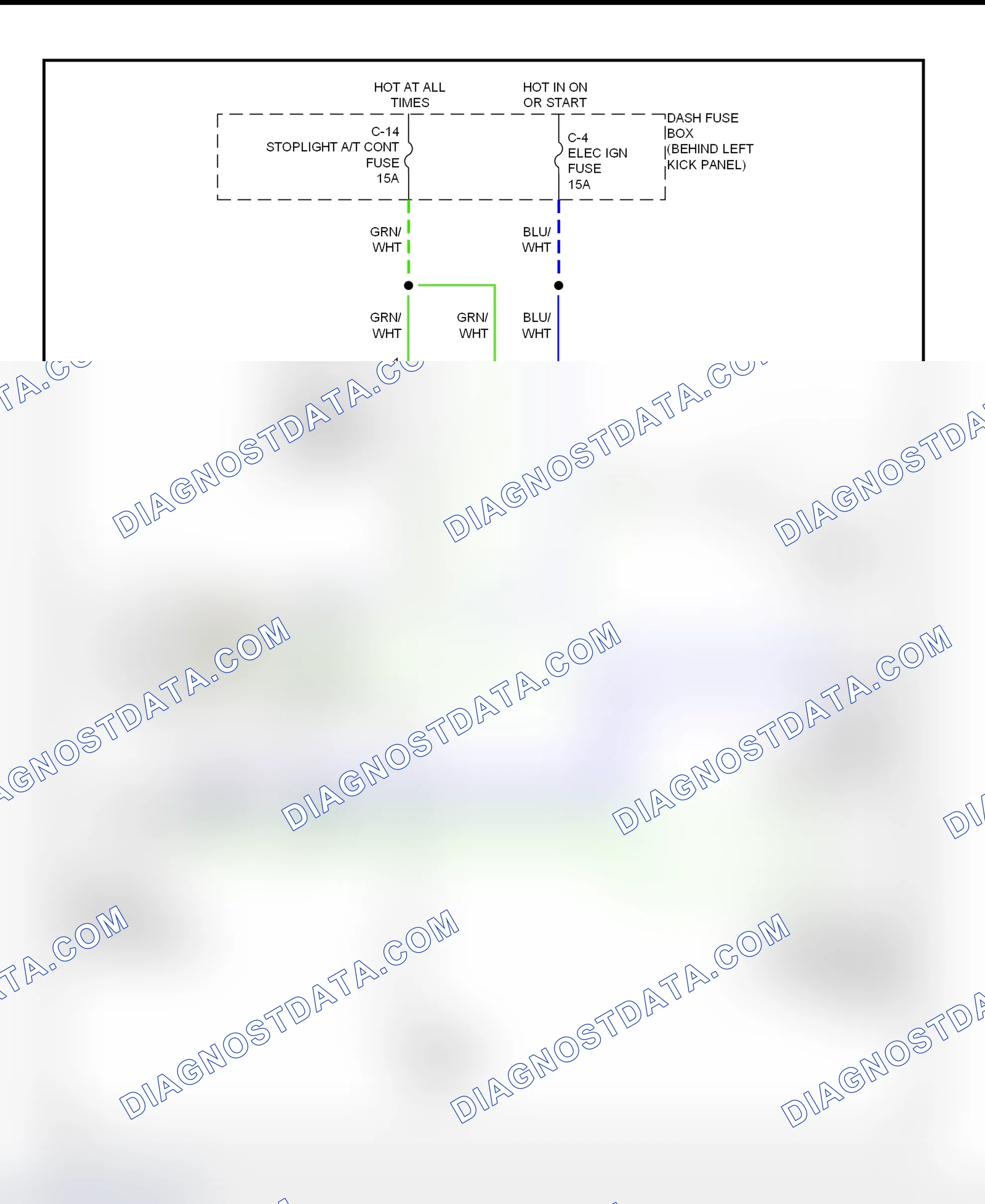Scheme 42: Shift Interlock System Wiring Diagram (1998 Trooper)