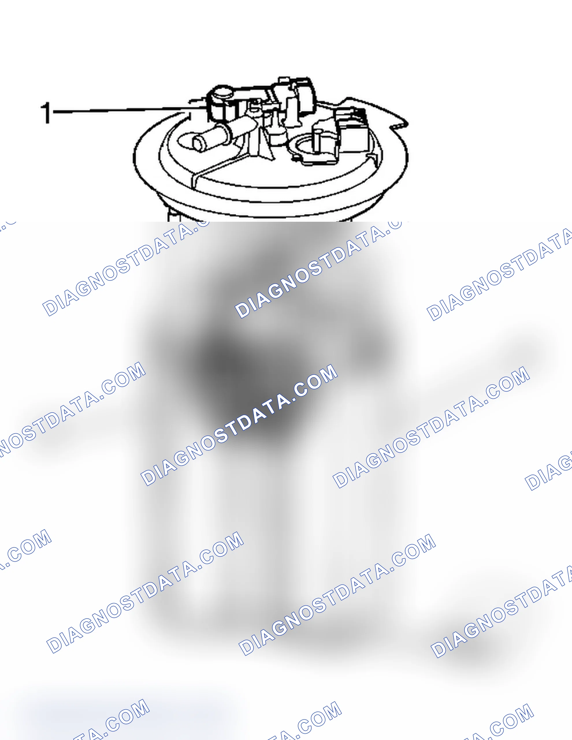 Scheme 19: Fuel Sender Assembly