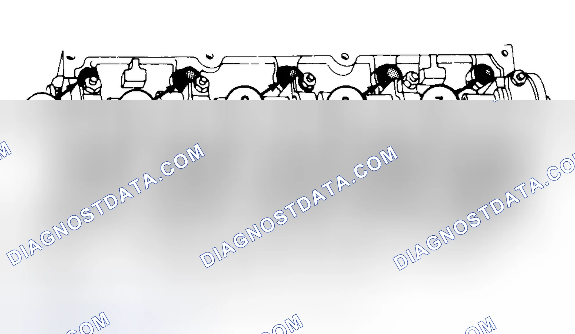 Scheme 7: Typical Cylinder Head Tightening or Loosening Sequence