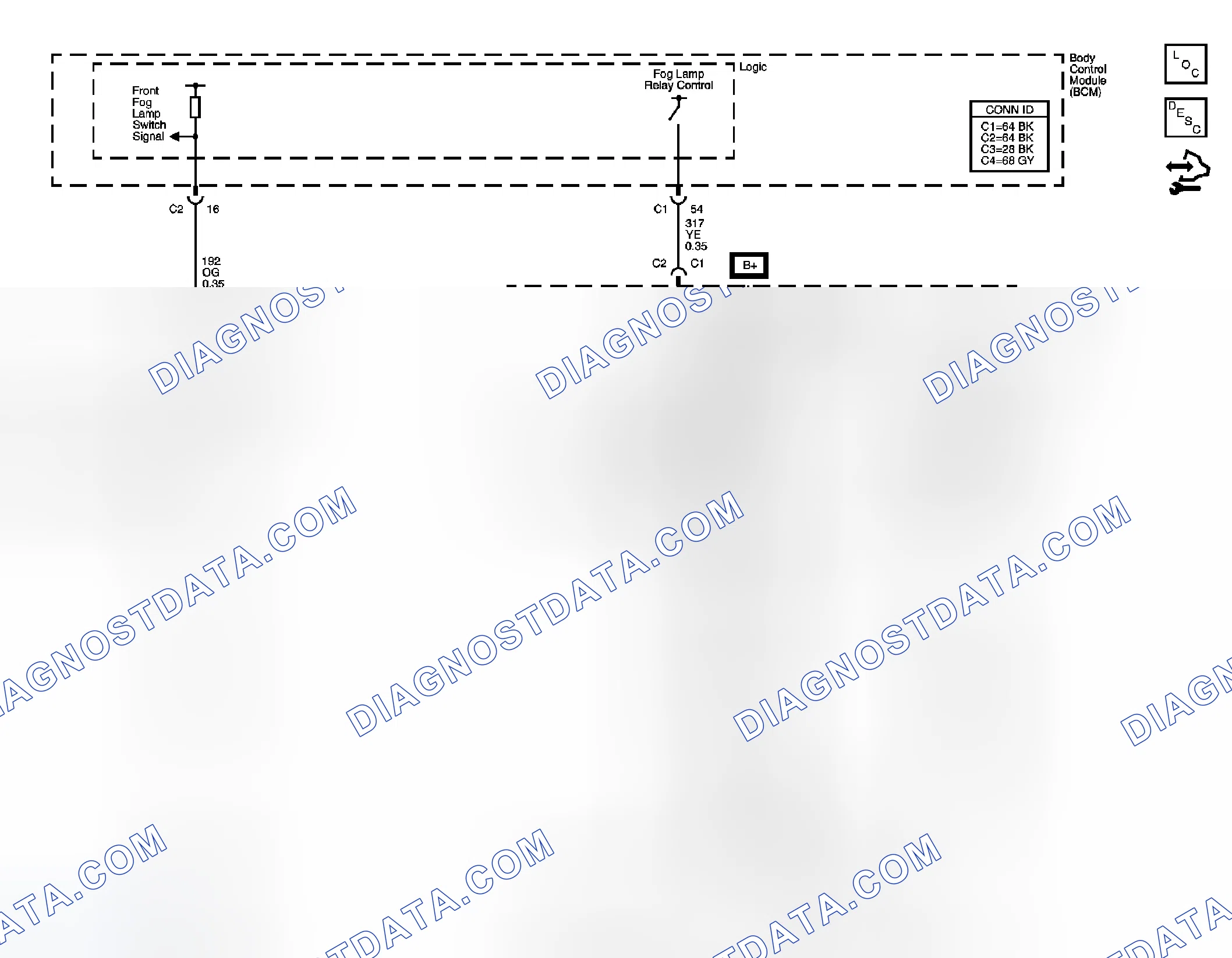 Scheme 2: Fog Lights Schematics