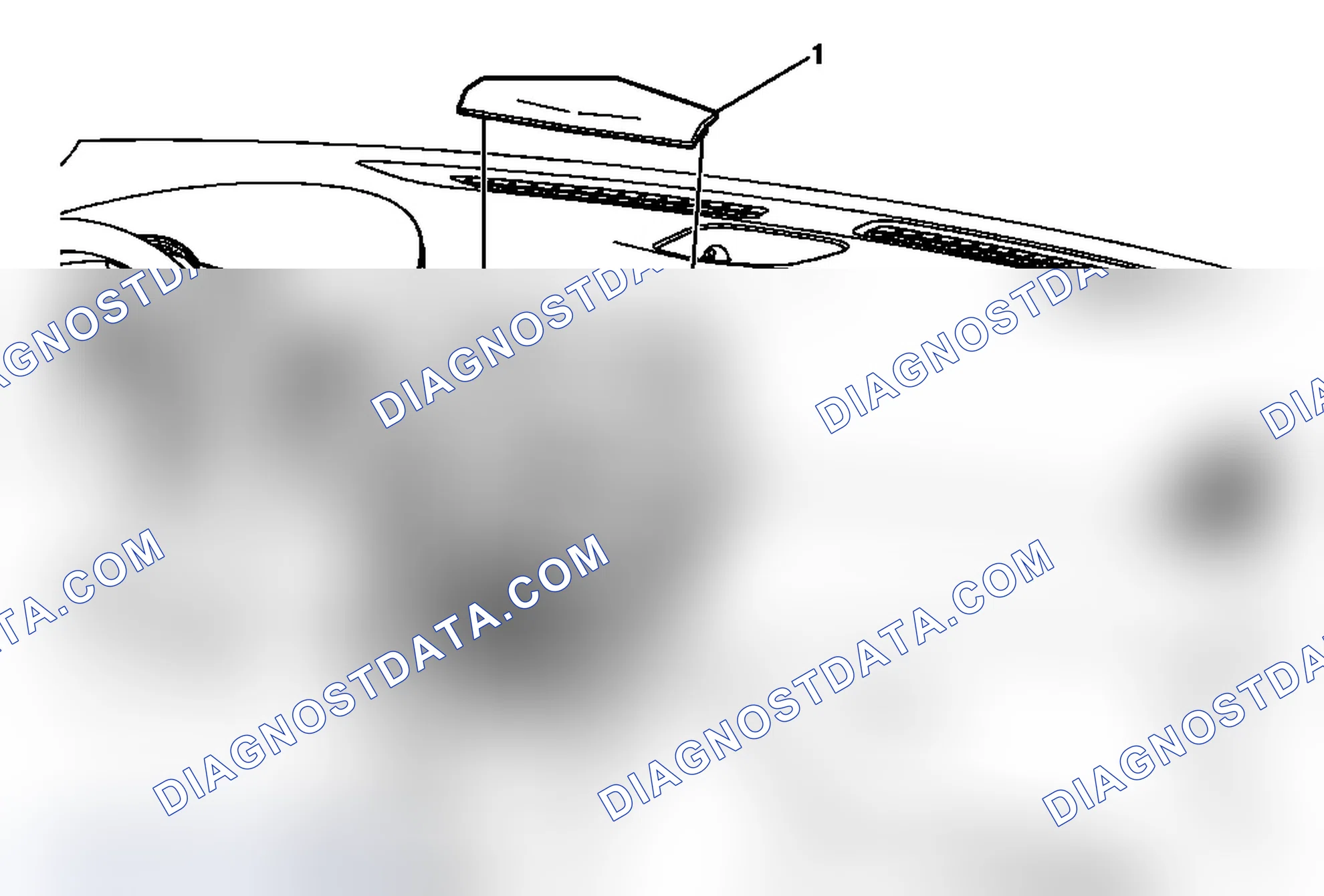 Scheme 77: Instrument Panel Upper Trim Cover Replacement (Without U43 or U44)
