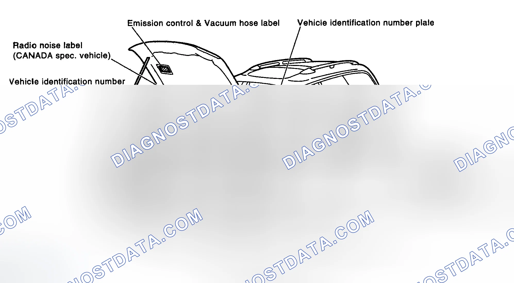 Scheme 1: IDENTIFICATION NUMBERS AND LABEL LOCATIONS