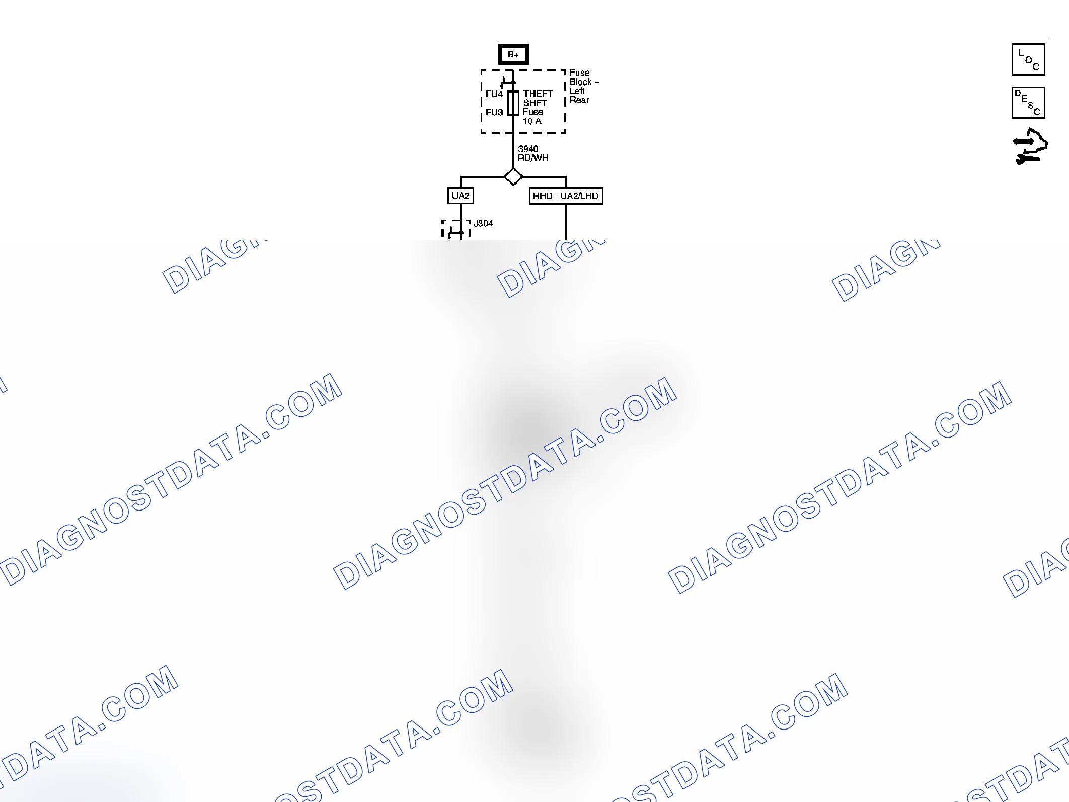 Scheme 236: Shift Lock Control Schematics