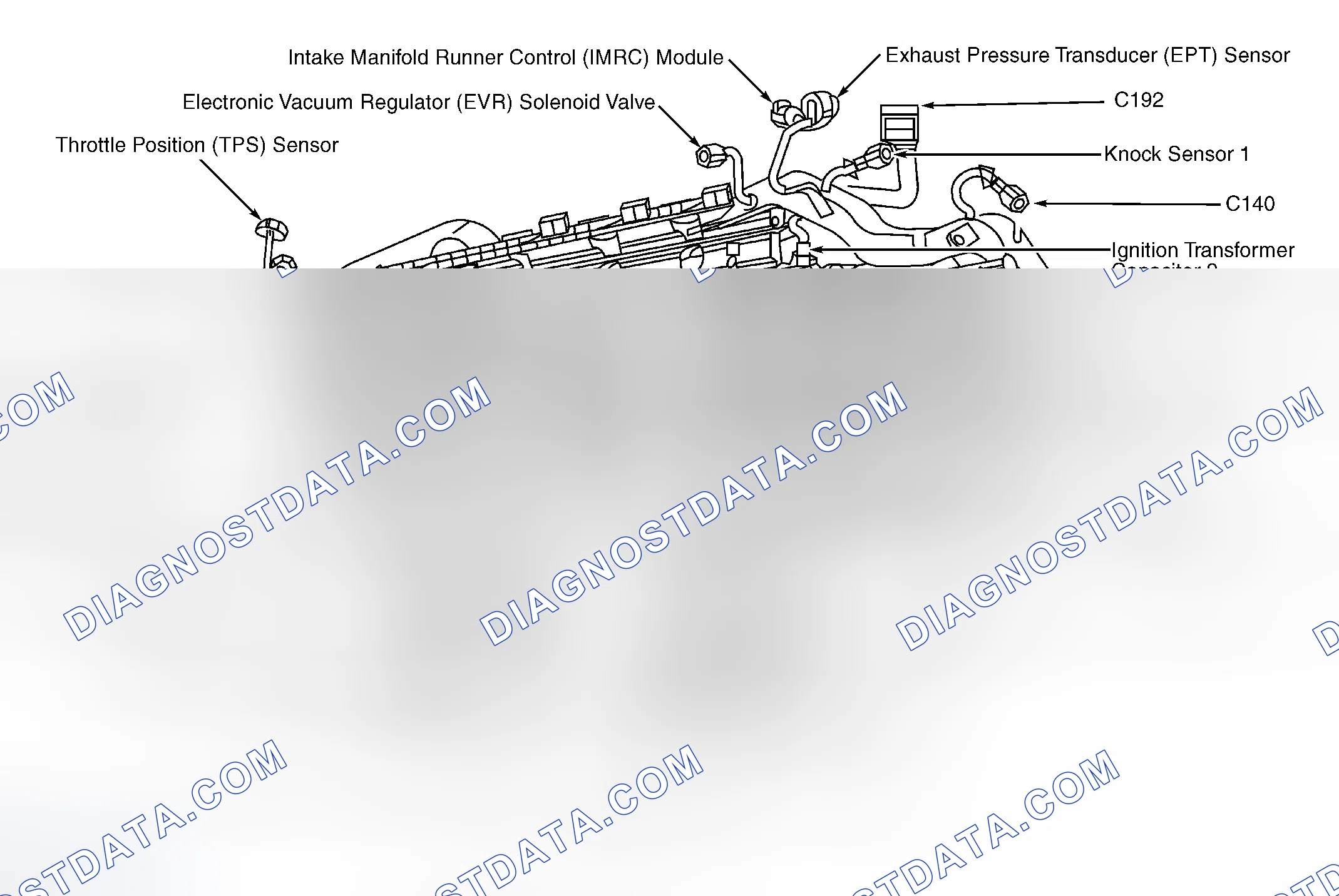 Scheme 1: Left Side Of Engine (3.0L)
