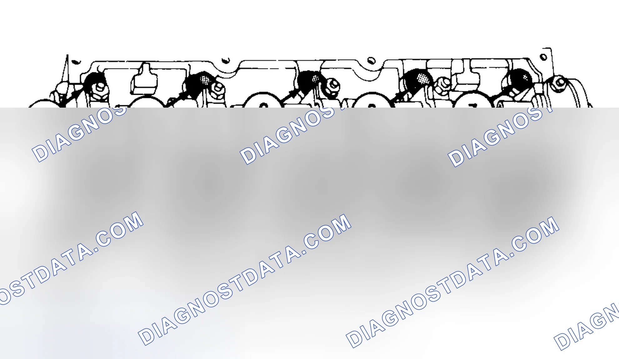 Scheme 7: Typical Cylinder Head Tightening or Loosening Sequence