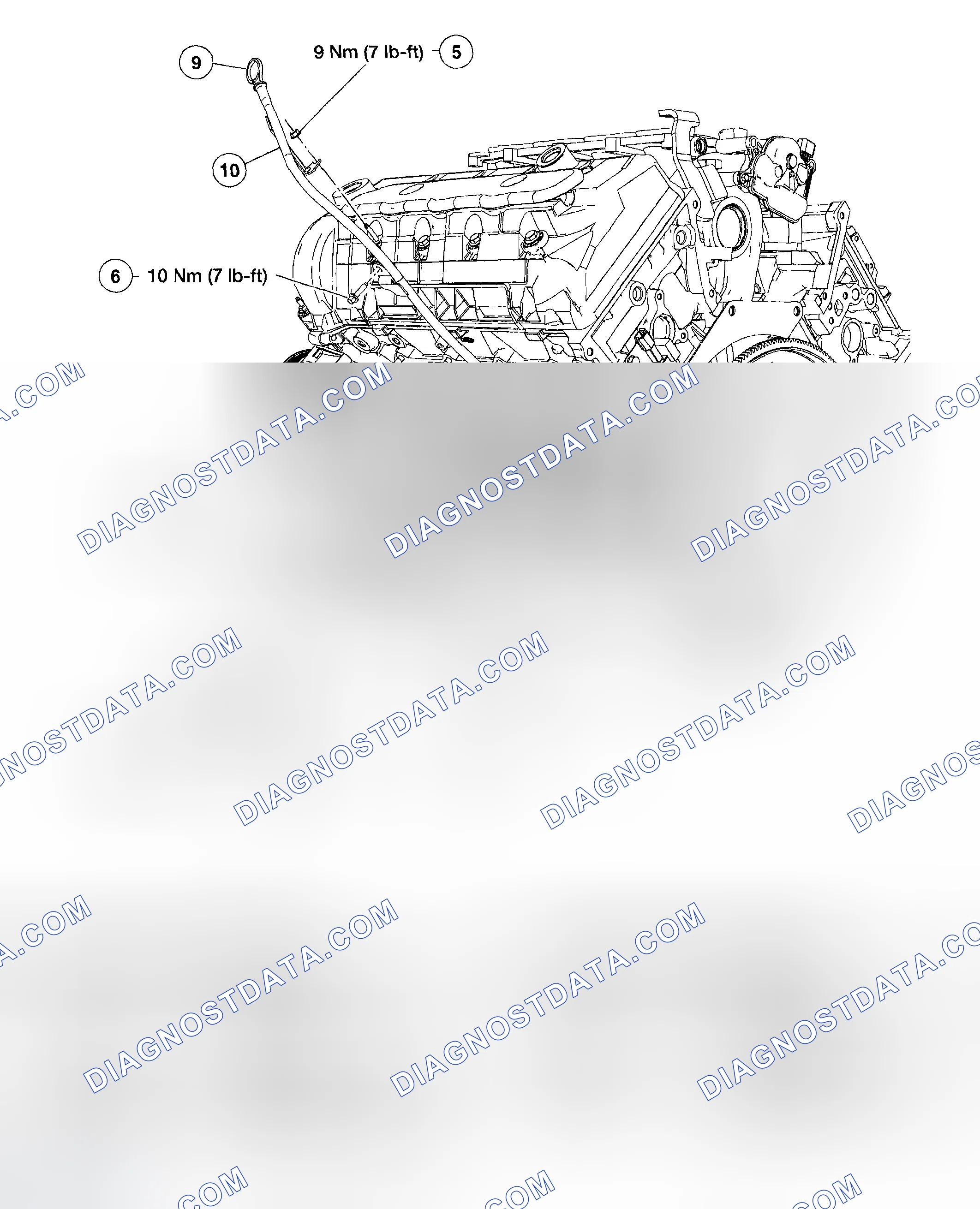 Scheme 107: Oil Level Indicator and Tube