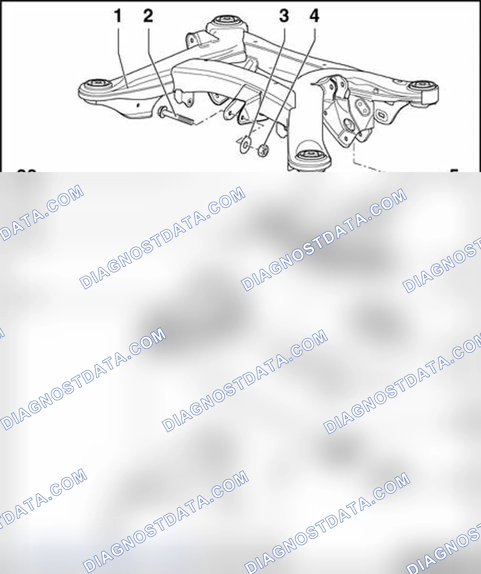 Scheme 145: Rear final drive (Audi A8), overview