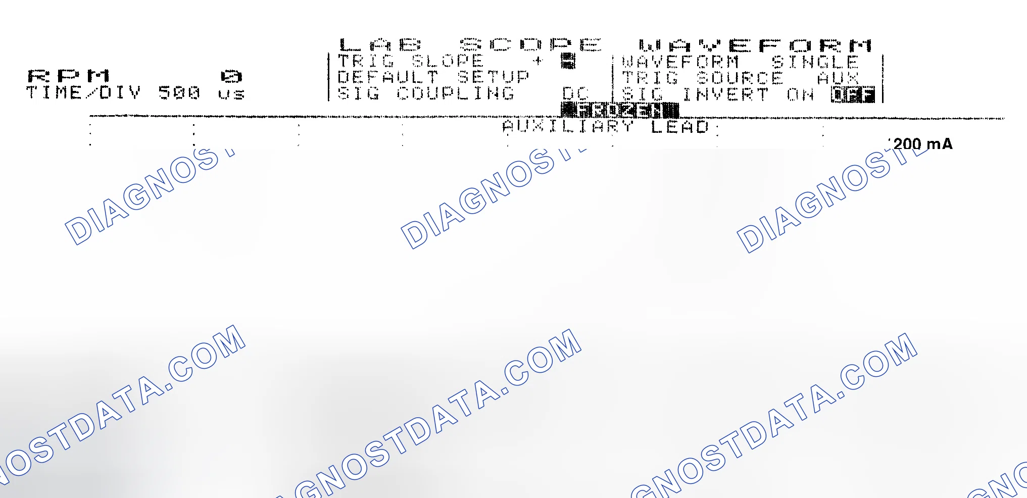 Scheme 17: Single Injector w/Normal Current Flow - Current Pattern