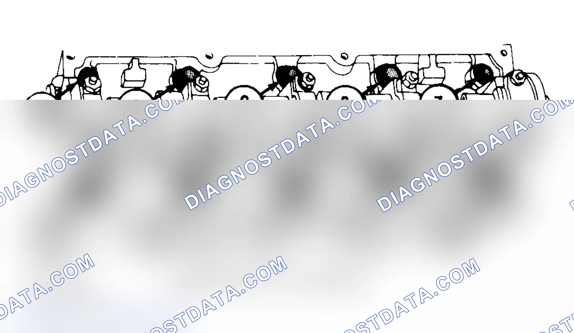 Scheme 3: Typical Cylinder Head Tightening or Loosening Sequence