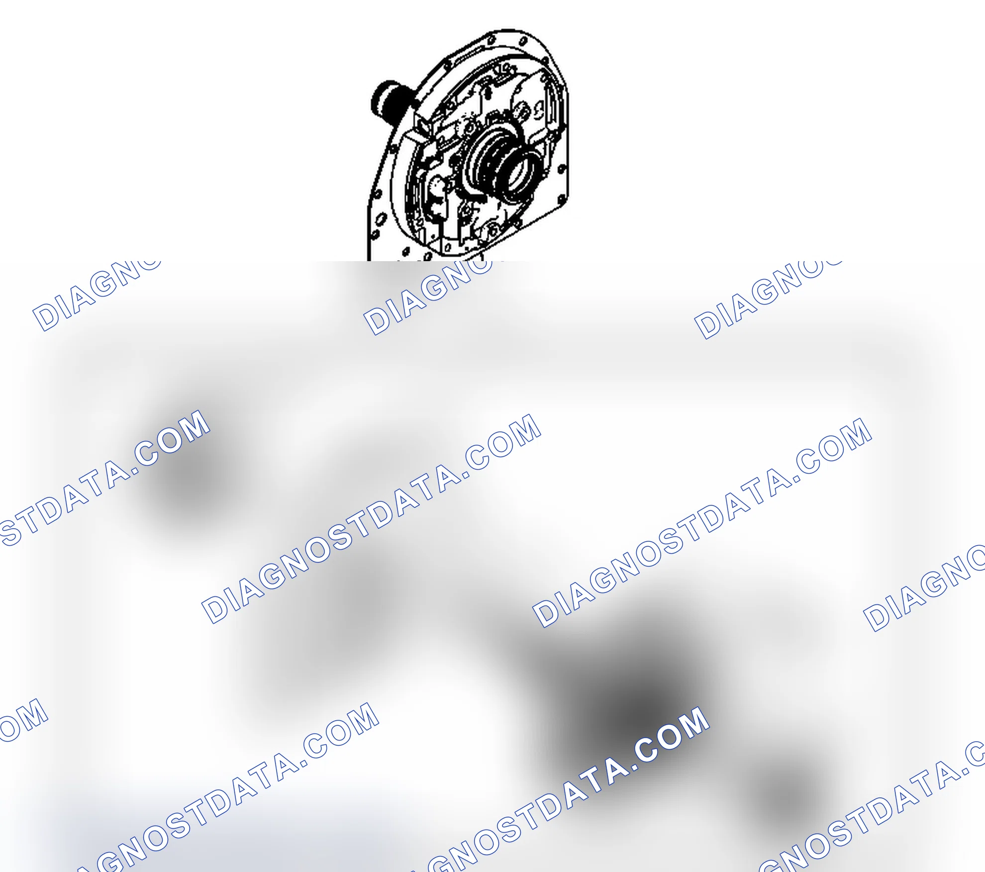 Scheme 525: Oil Pump Cover/Oil Pump Assembly and Associated Components