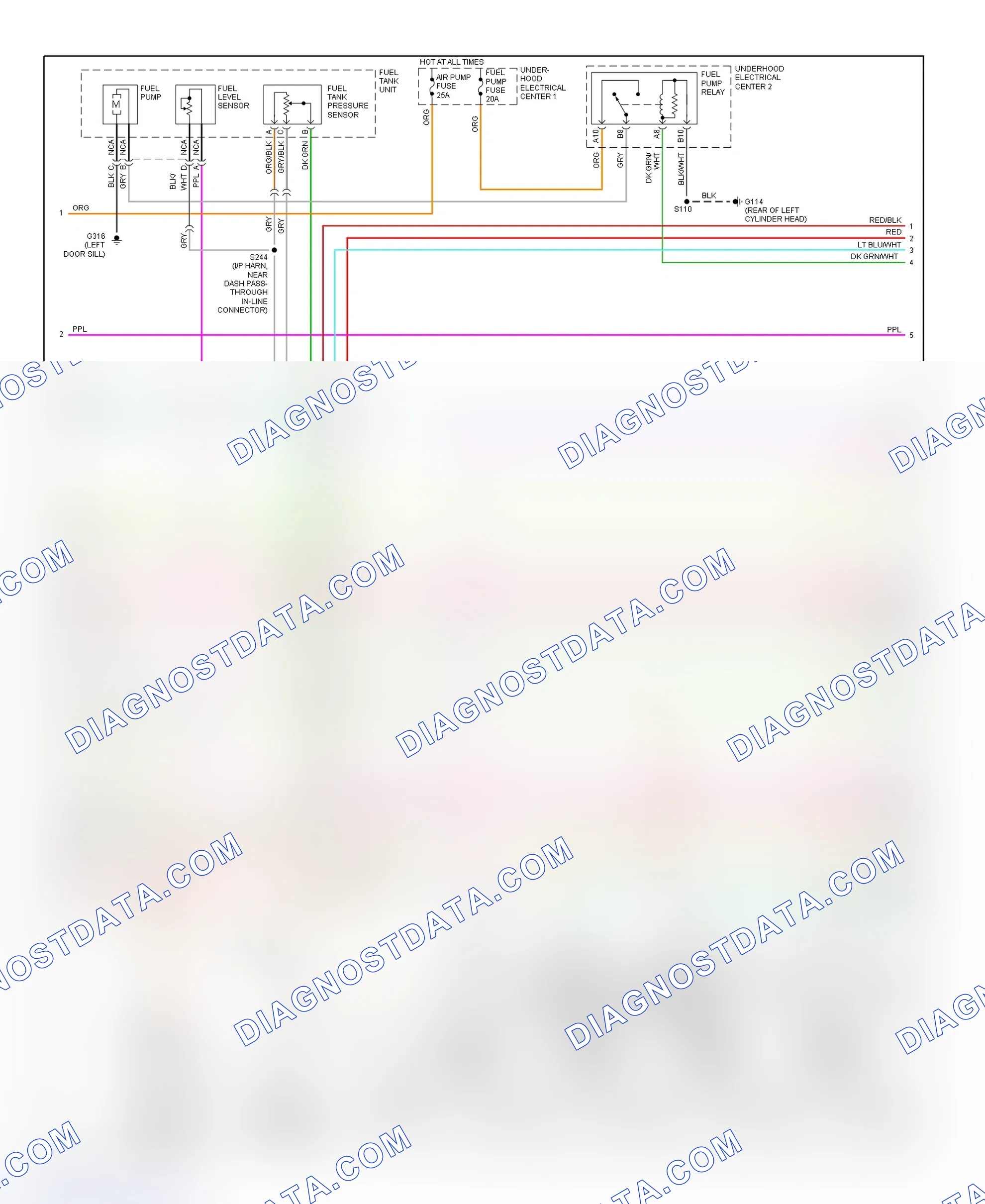 Scheme 29: PCM Wiring Diagram (Camaro & Firebird - 5.7L - 3 Of 4)