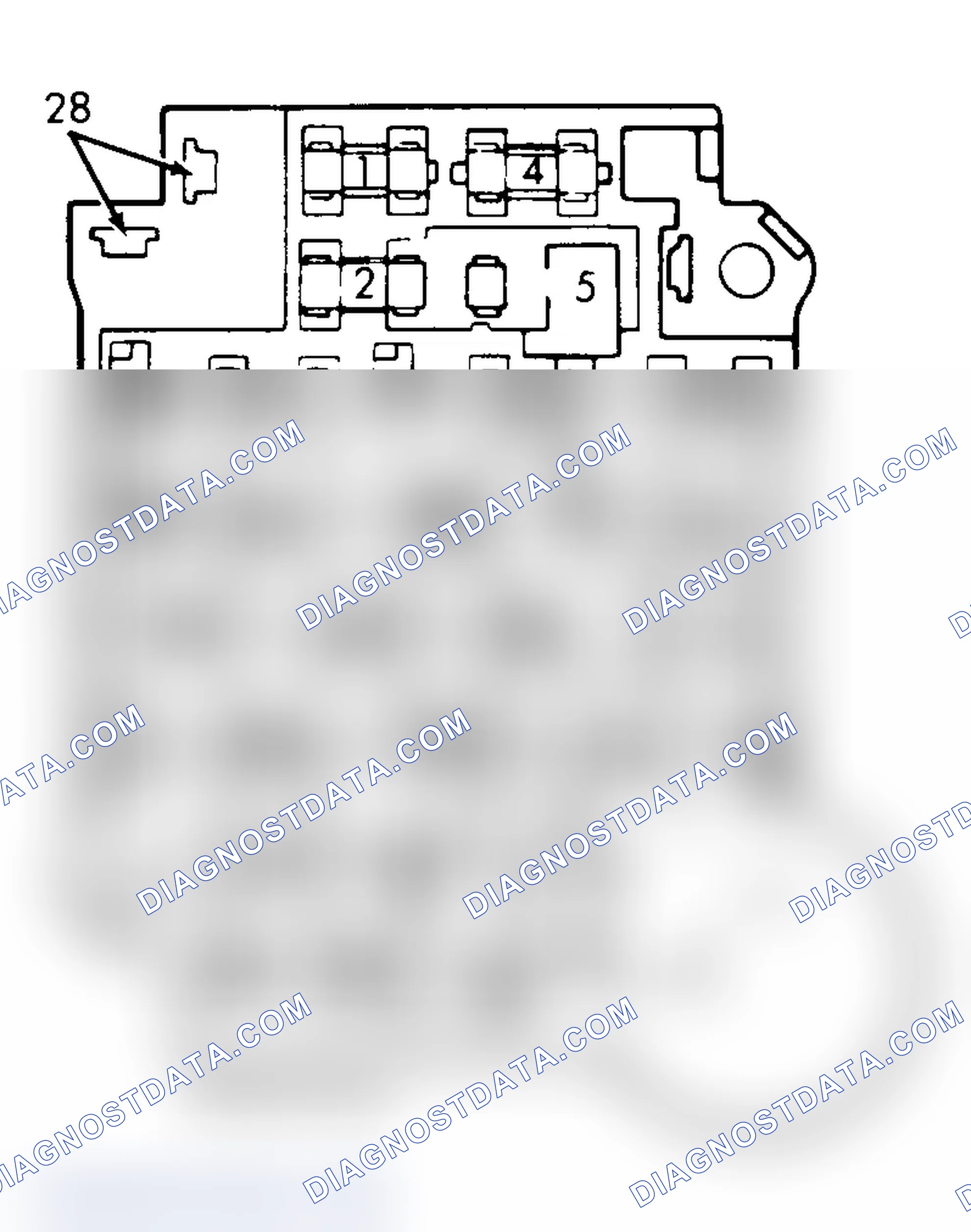 Scheme 2: FUSE PANEL ID (1983-85 LESABRE & 1983-90 ESTATE WAGONS)