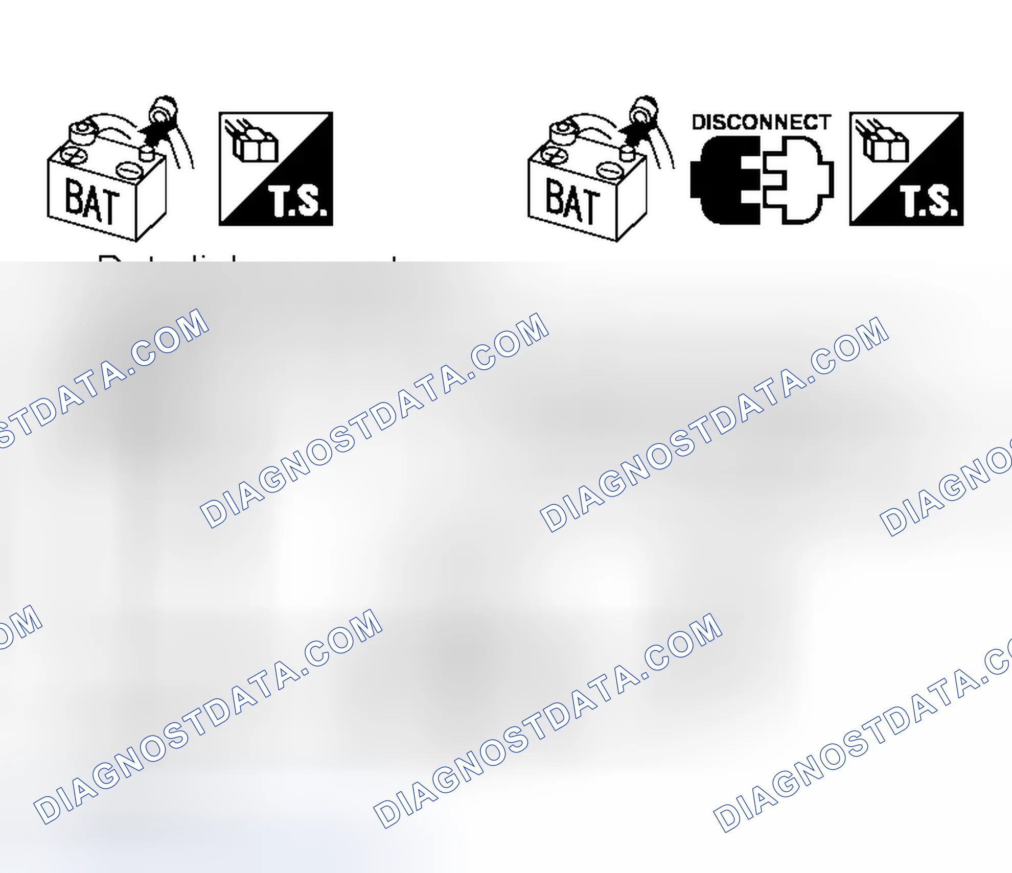 Scheme 545: Circuit Check Between Data Link Connector and ABS Actuator and Electric Unit (Control Unit)