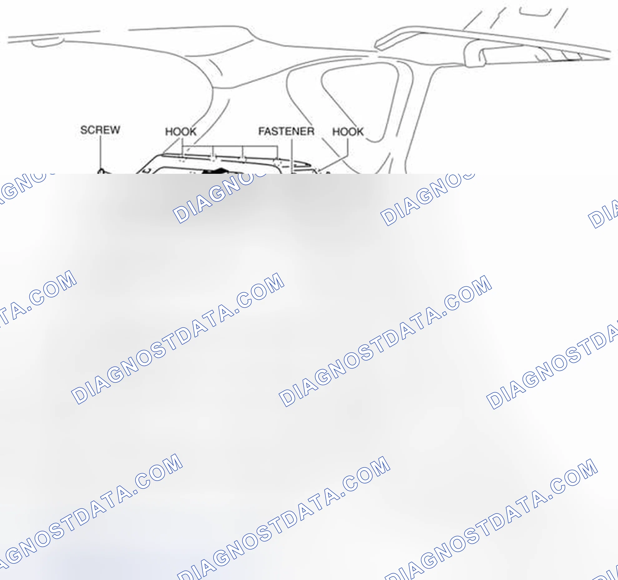 Scheme 82: TRUNK SIDE UPPER TRIM REMOVAL/INSTALLATION