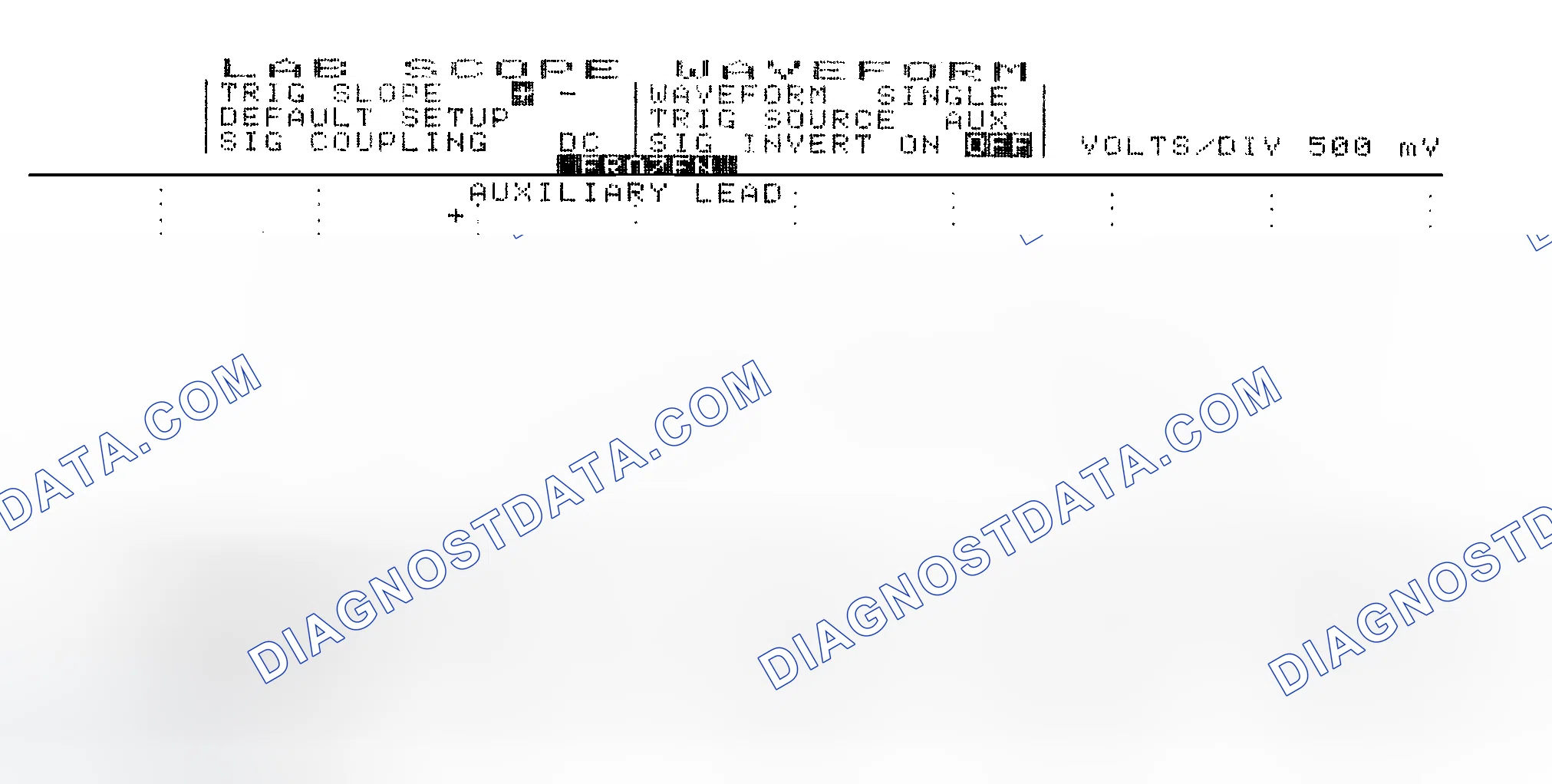 Scheme 14: Single Injector w/Excessive Current Flow - Current Pattern