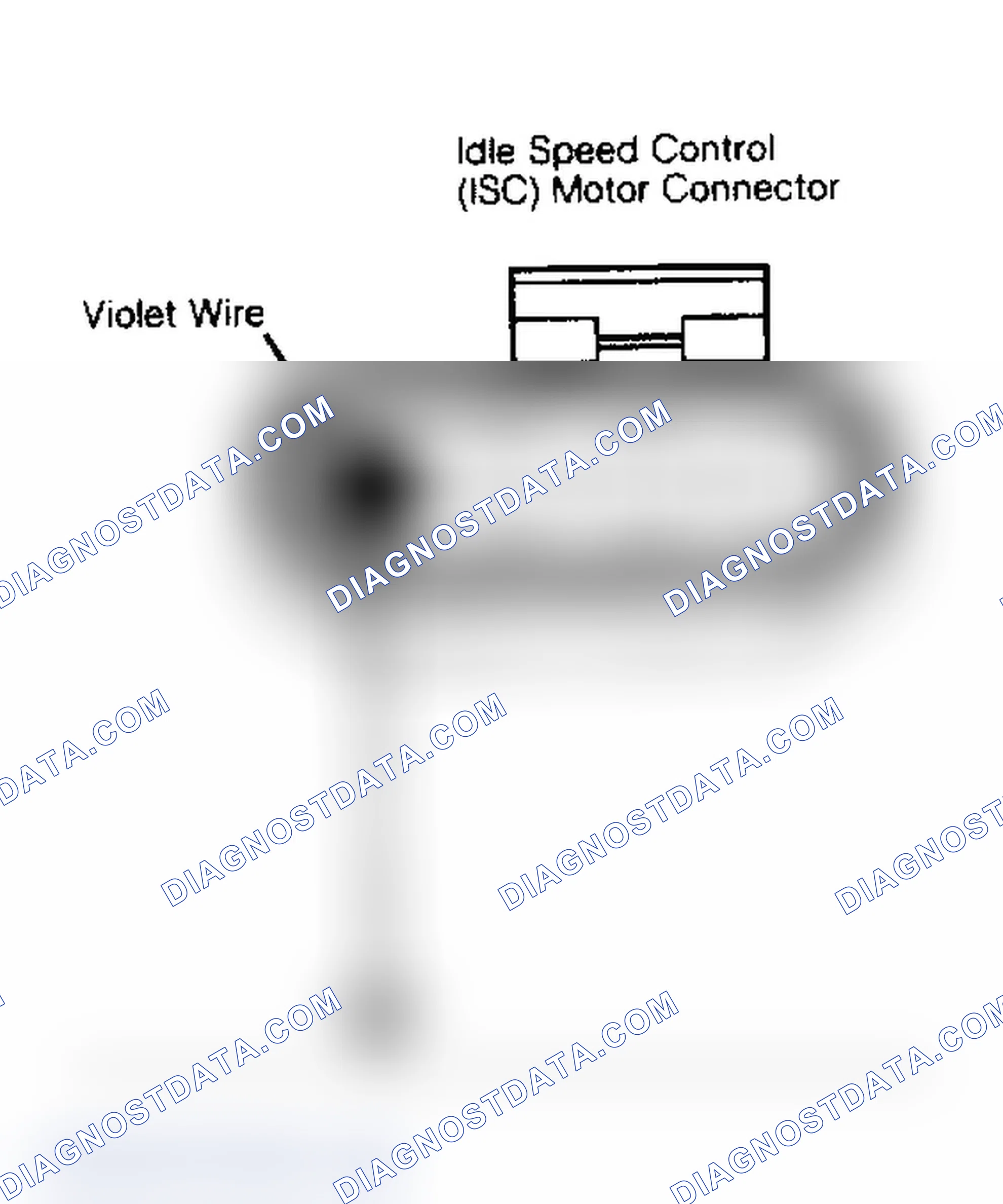Scheme 340: DR26 - Checking ISC Motor Connector For Continuity