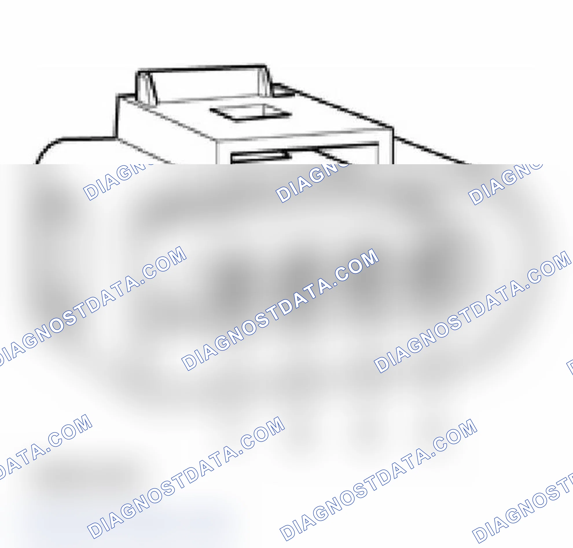 Scheme 645: Identifying MAF Sensor Harness Connector Terminals (Engine Code ATQ)