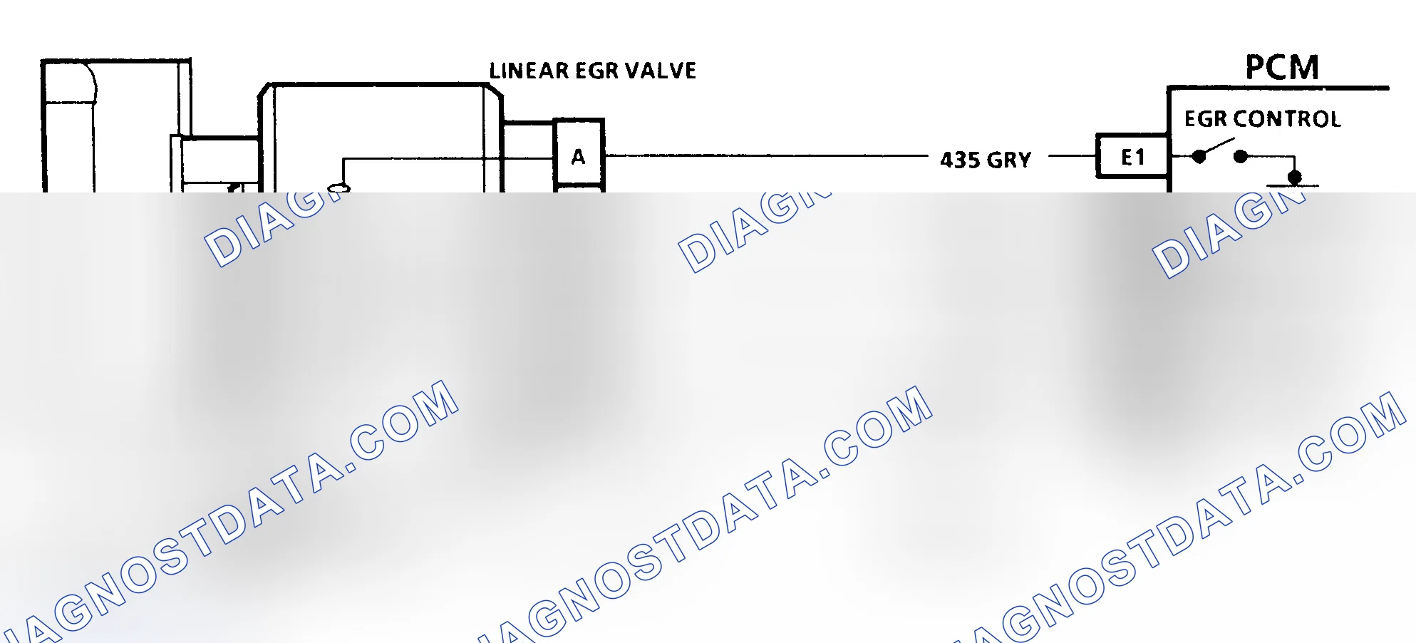 Scheme 263: CODE 32, Schematic, Linear EGR System Error (4.3L S & T Series W/ CPI)
