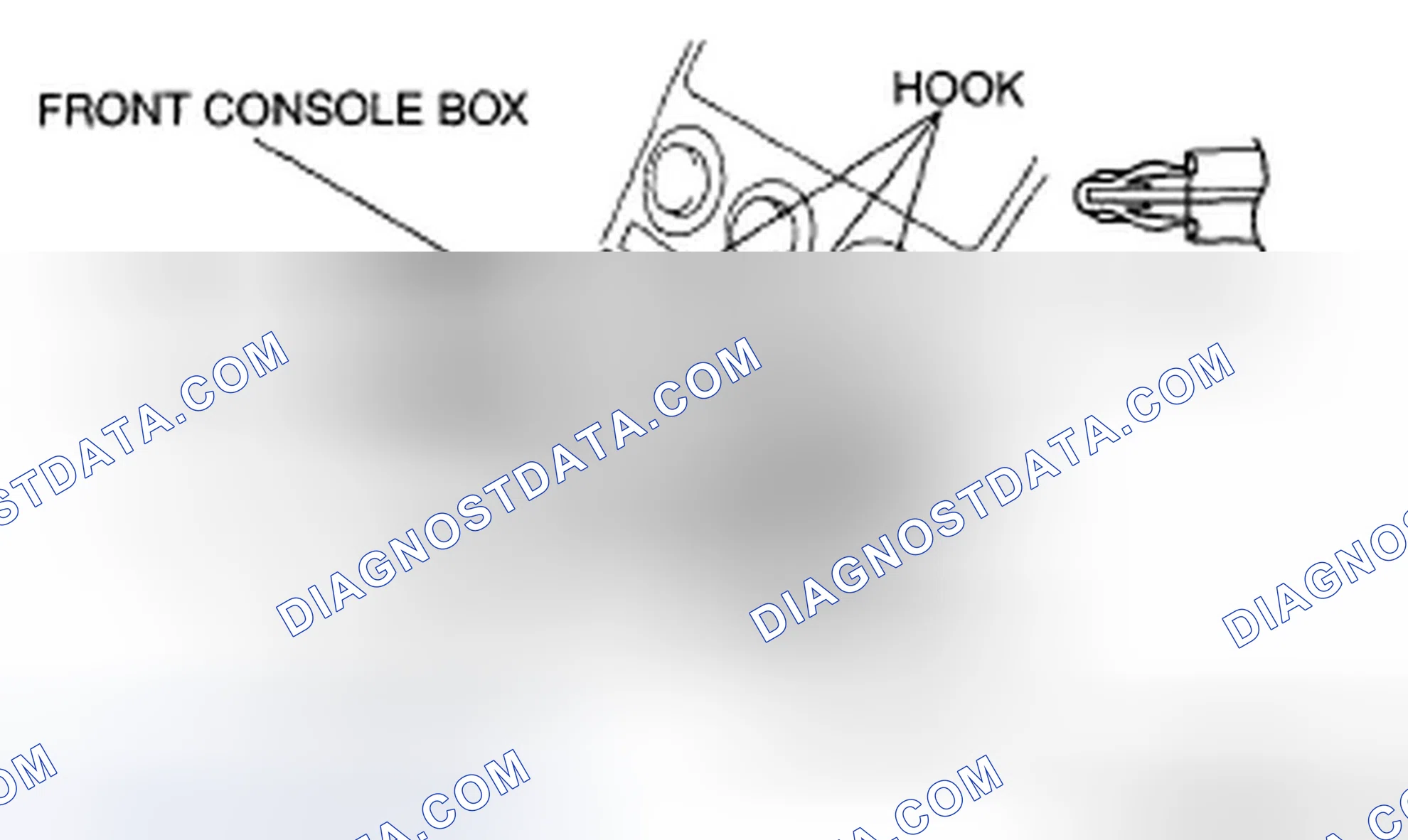 Scheme 33: FRONT CONSOLE BOX REMOVAL/INSTALLATION