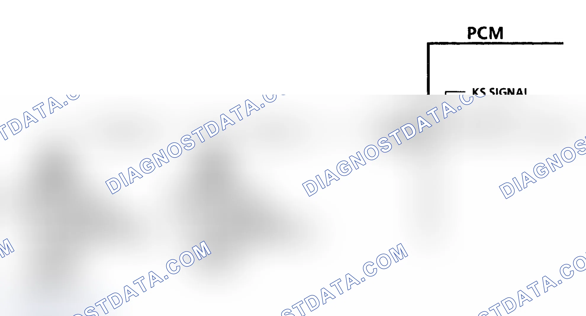 Scheme 47: Code 43 Schematic (Fleetwood) Knock Sensor Circuit