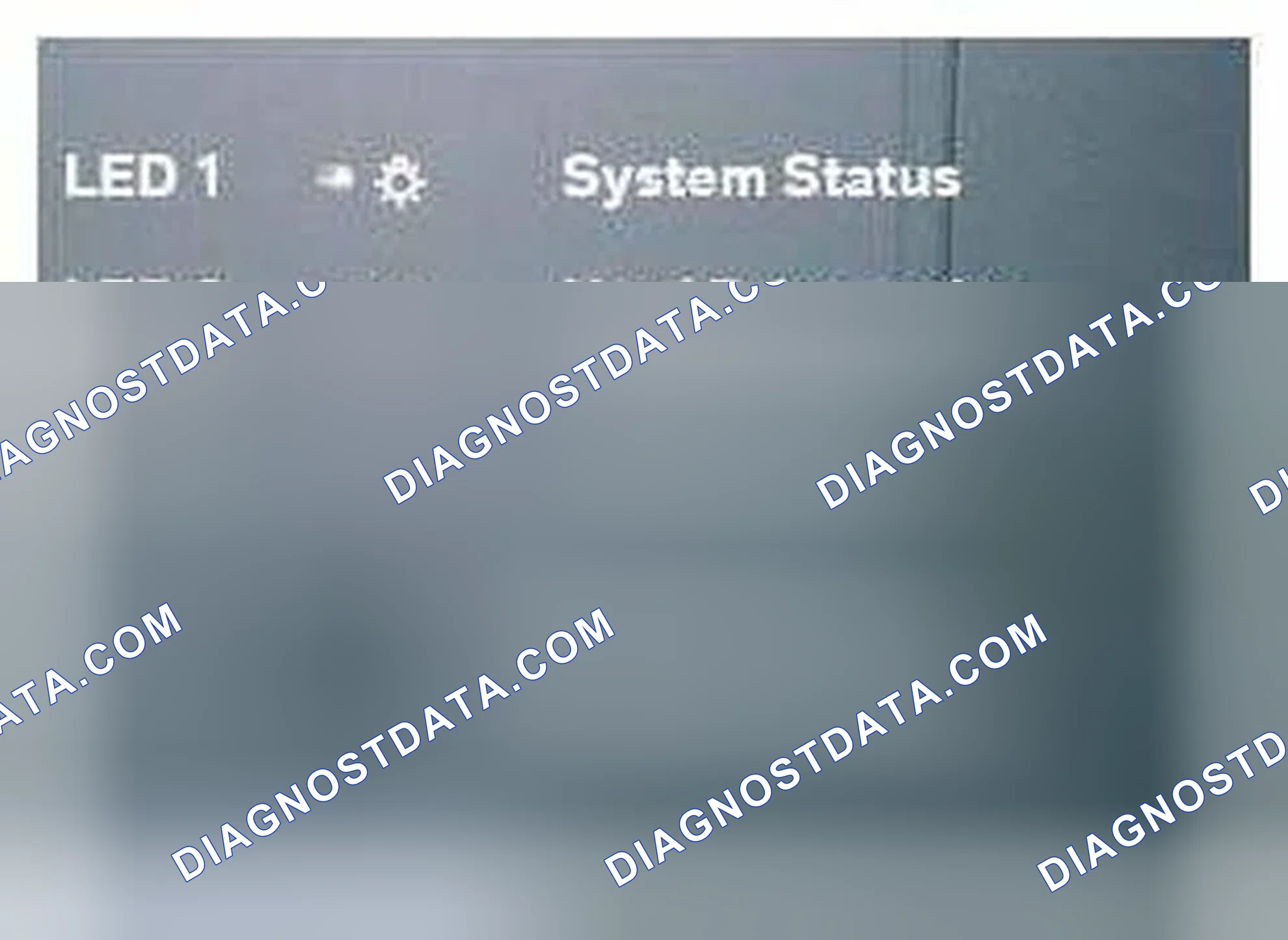 Scheme 14: System Indicators and ON/OFF Button