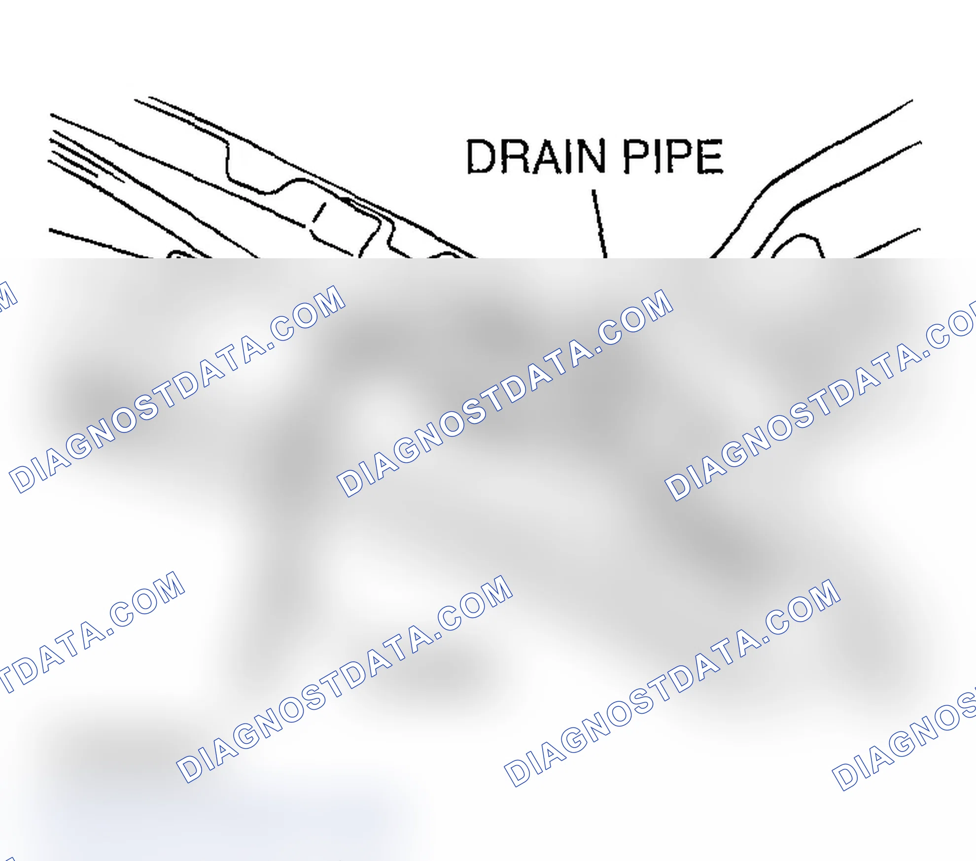 Scheme 19: << A>> DRAIN PIPE REMOVAL