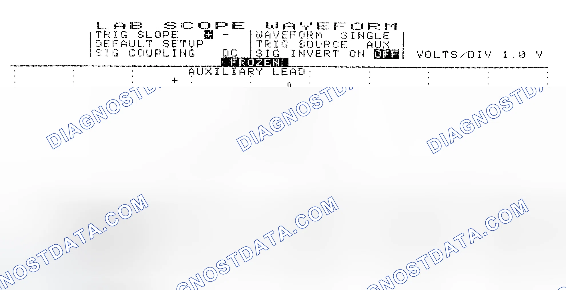 Scheme 19: Single Injector w/Excessive Current Flow - Current Pattern
