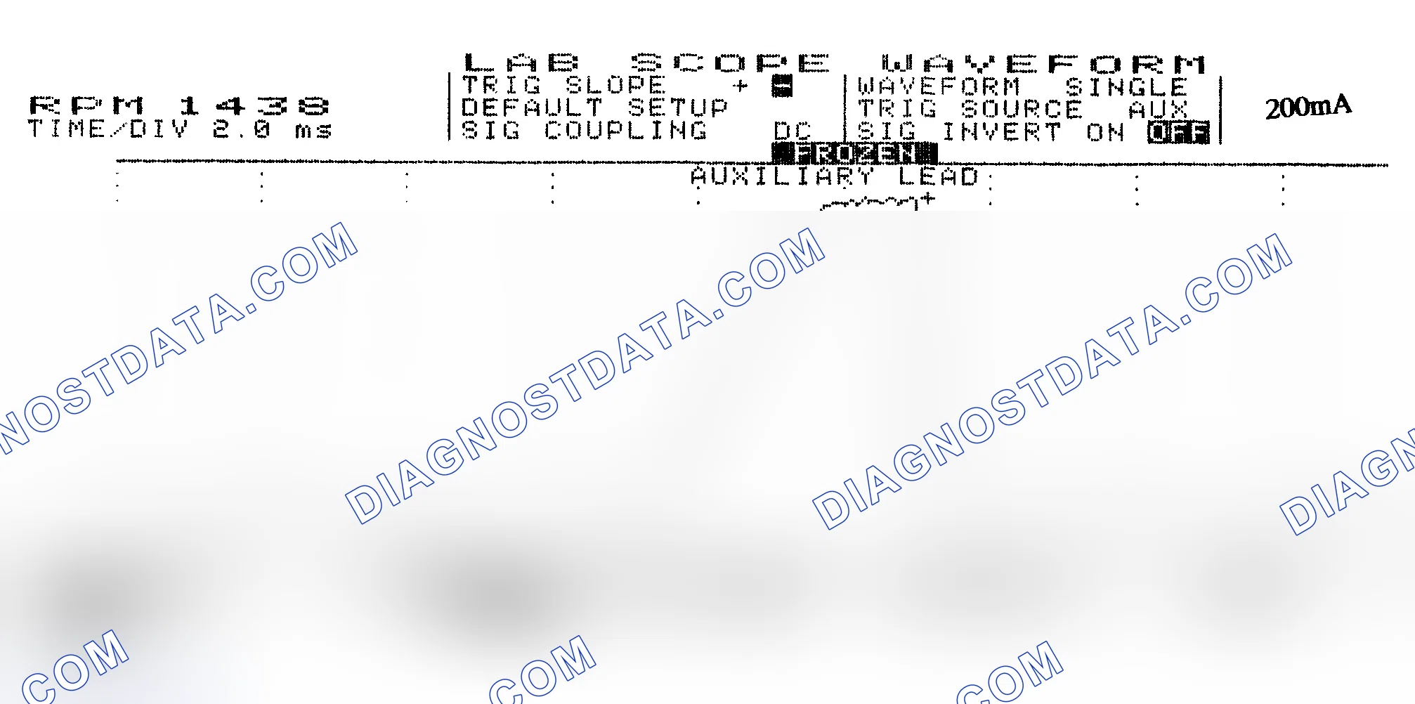 Scheme 15: Single Injector w/Normal Current Flow - Current Pattern