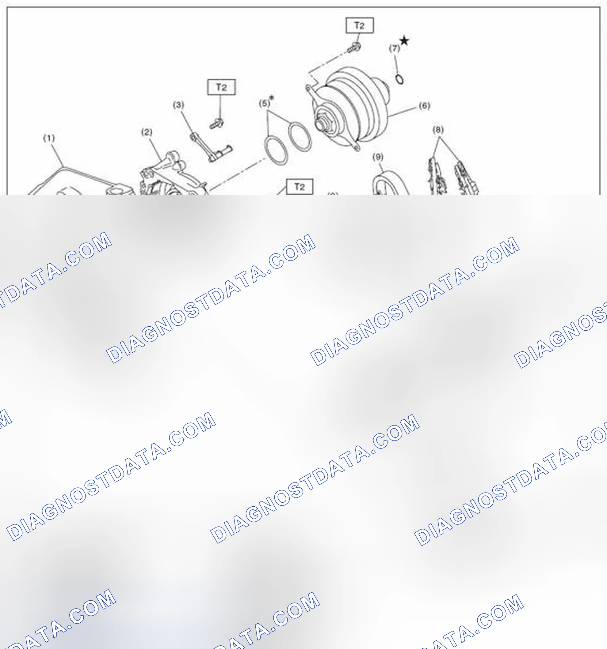 Scheme 483: PRIMARY PULLEY, SECONDARY PULLEY & VARIATOR CHAIN AND REDUCTION DRIVE GEAR