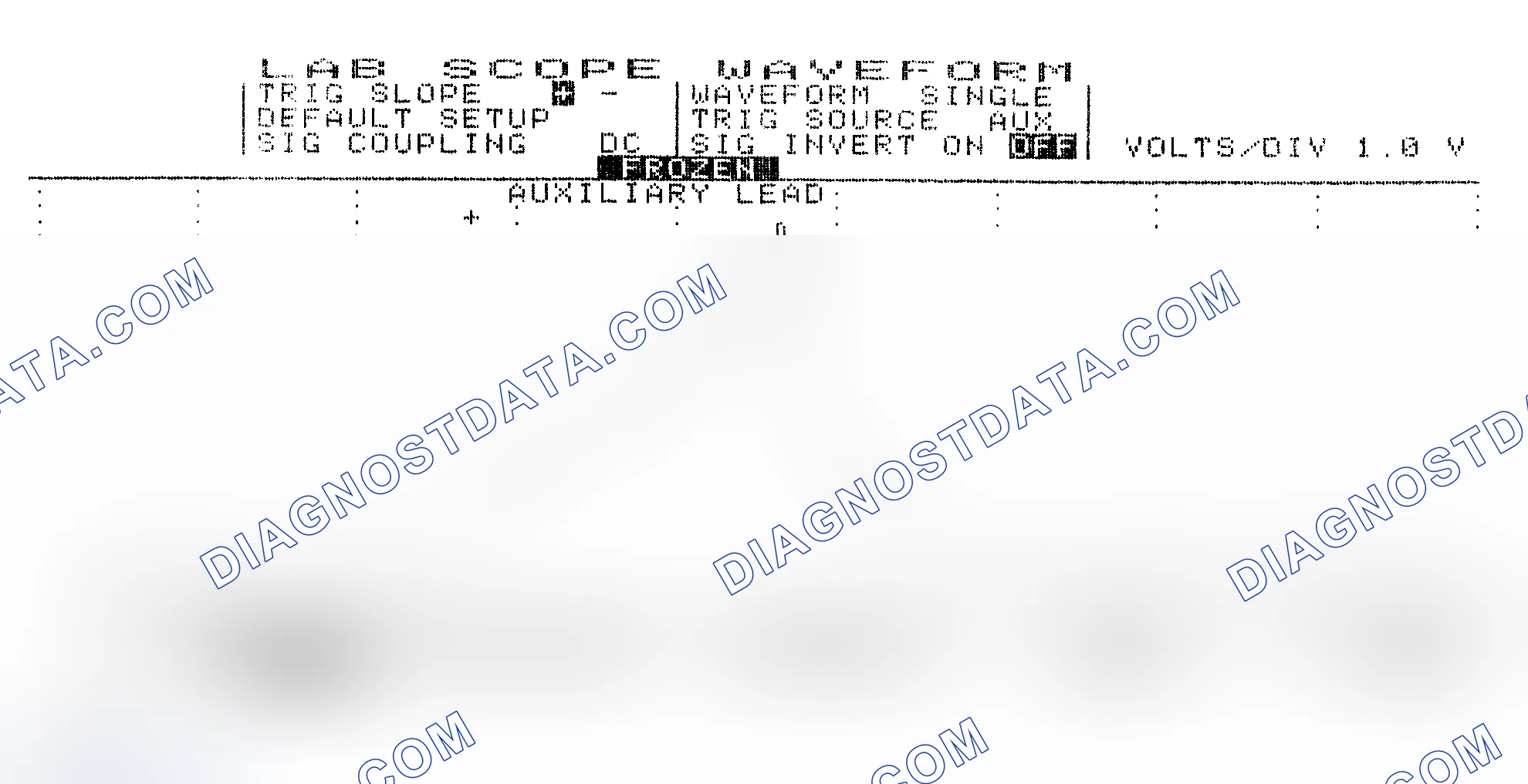 Scheme 19: Single Injector w/Excessive Current Flow - Current Pattern