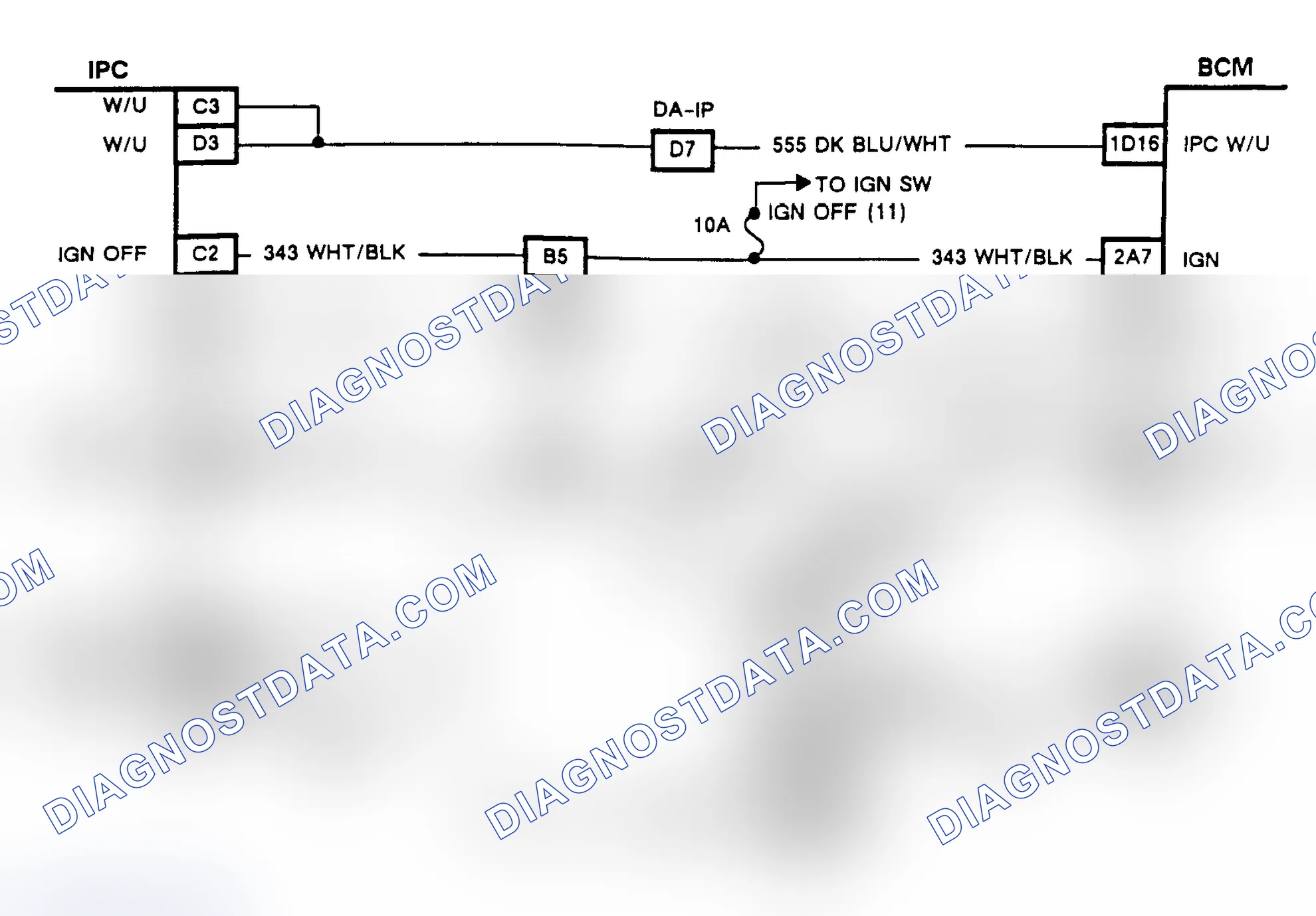 Scheme 96: CHART A, LOSS OF IPC DISPLAY (CRT EQUIPPED TORONADO & TROFEO)