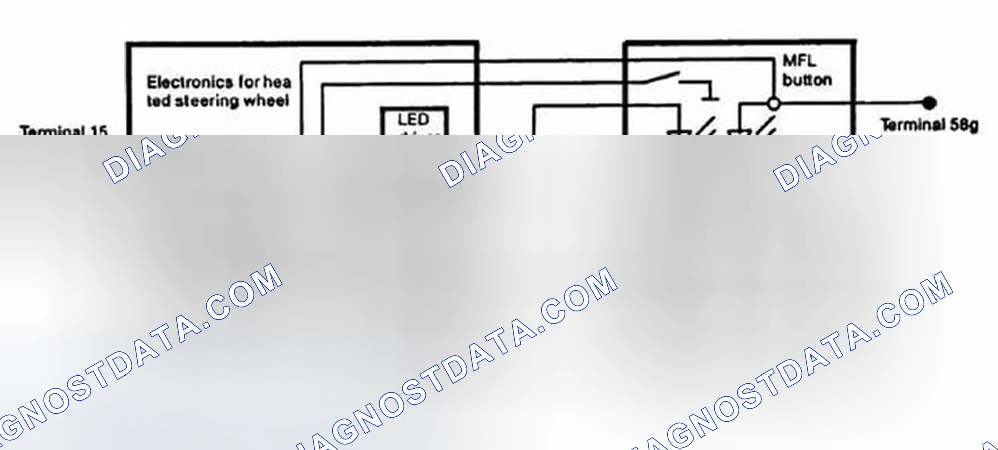 Scheme 112: Heated Steering Wheel Schematic