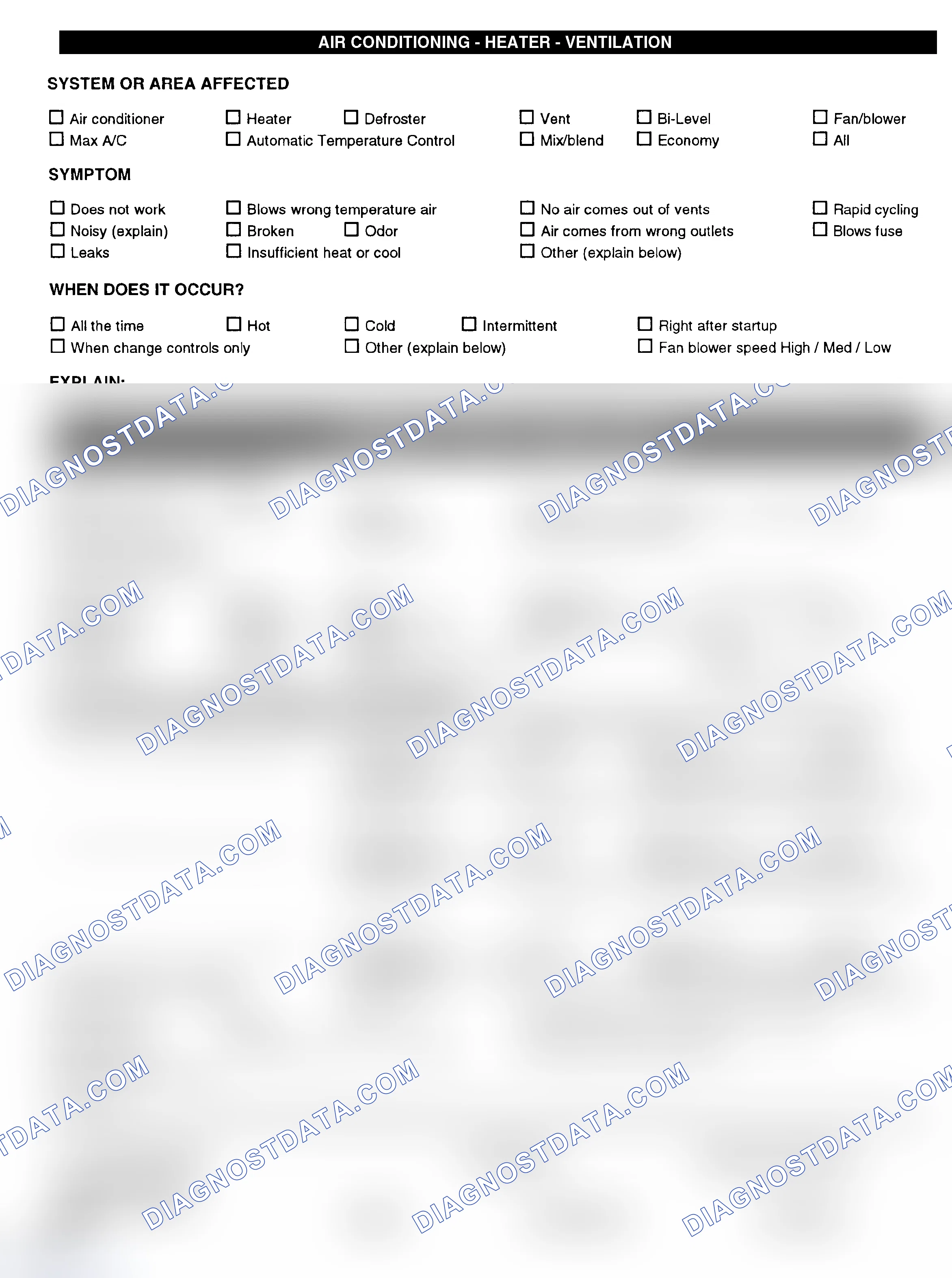 Scheme 4: Symptom Check List - Page 3