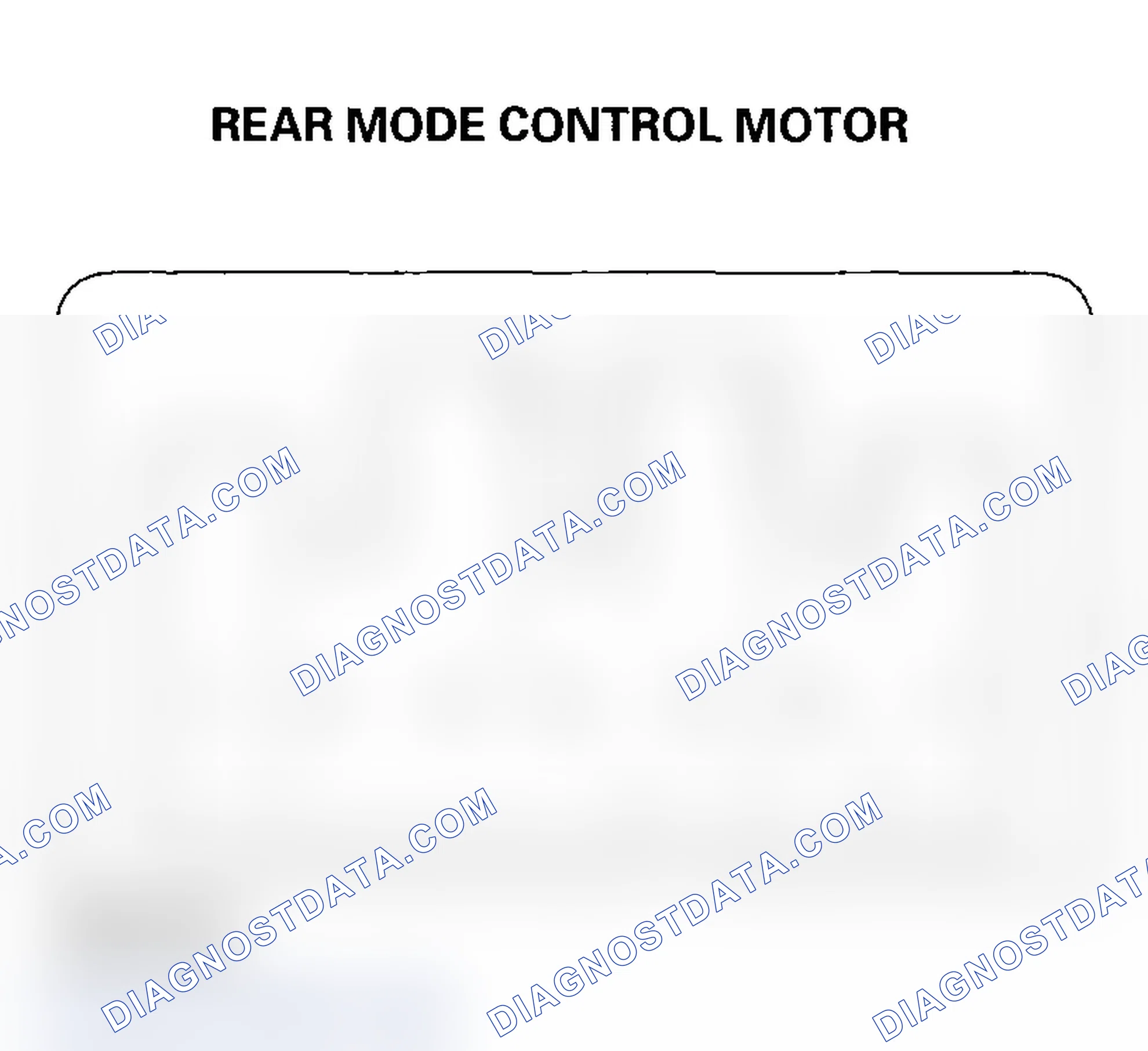Scheme 28: Rear Mode Control Motor Test
