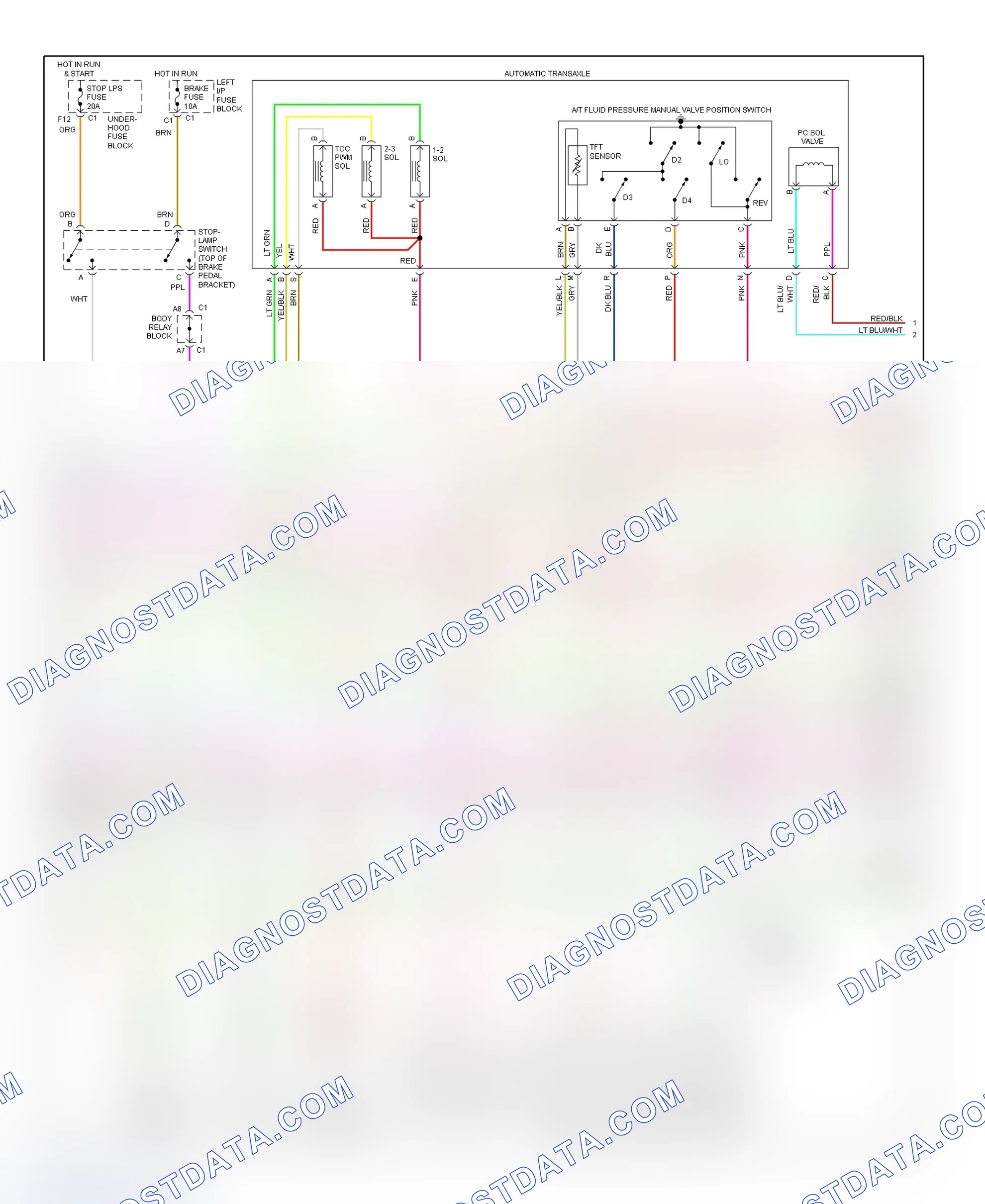 Scheme 53: PCM Wiring Diagram (Escalade, Escalade EXT, Sierra, Silverado, Suburban & Yukon XL - 6.0L Gasoline - With Isolated Ground HO2S - 3 Of 5)