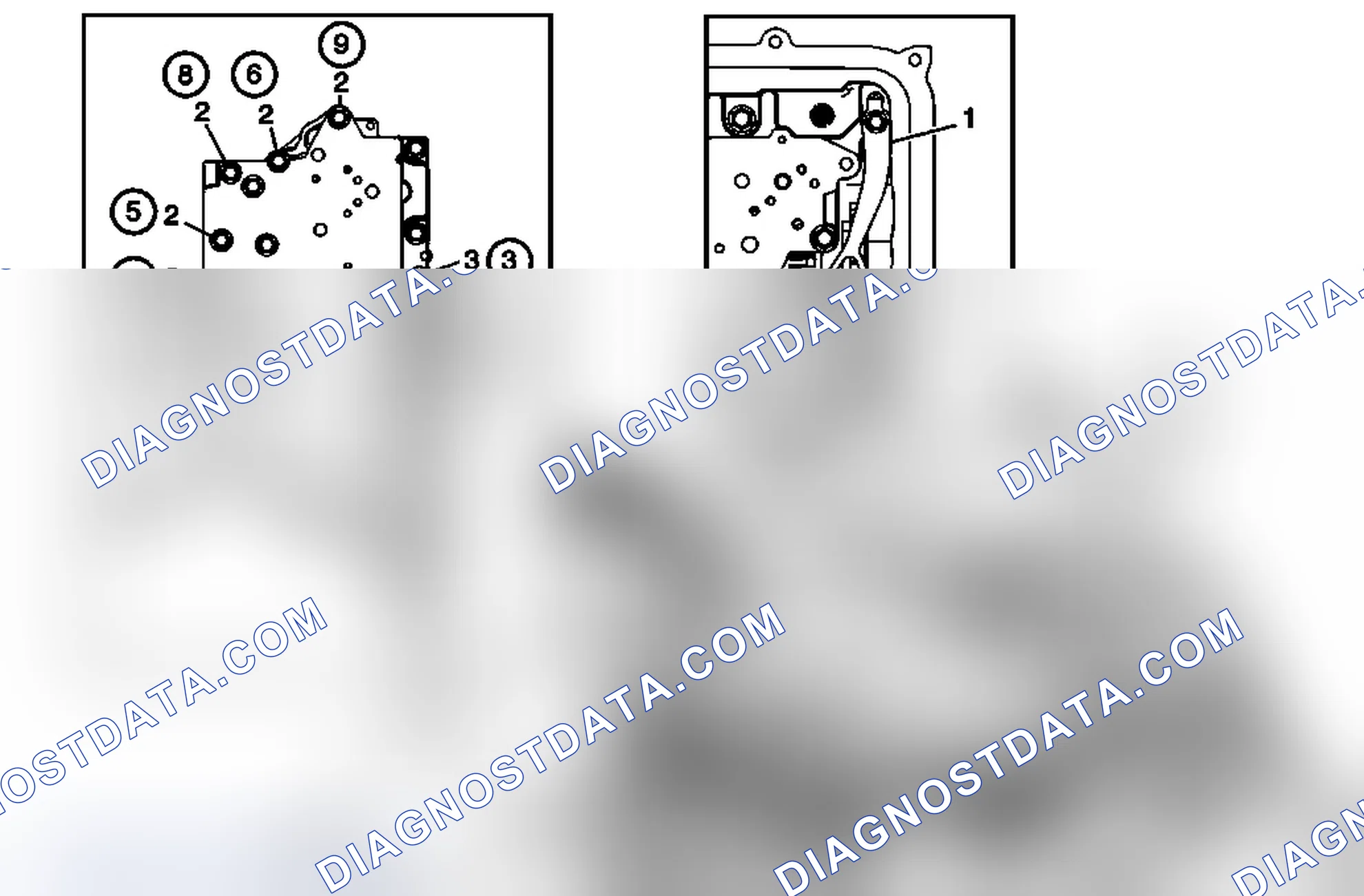 Scheme 231: Control Valve Body Bolts Installation