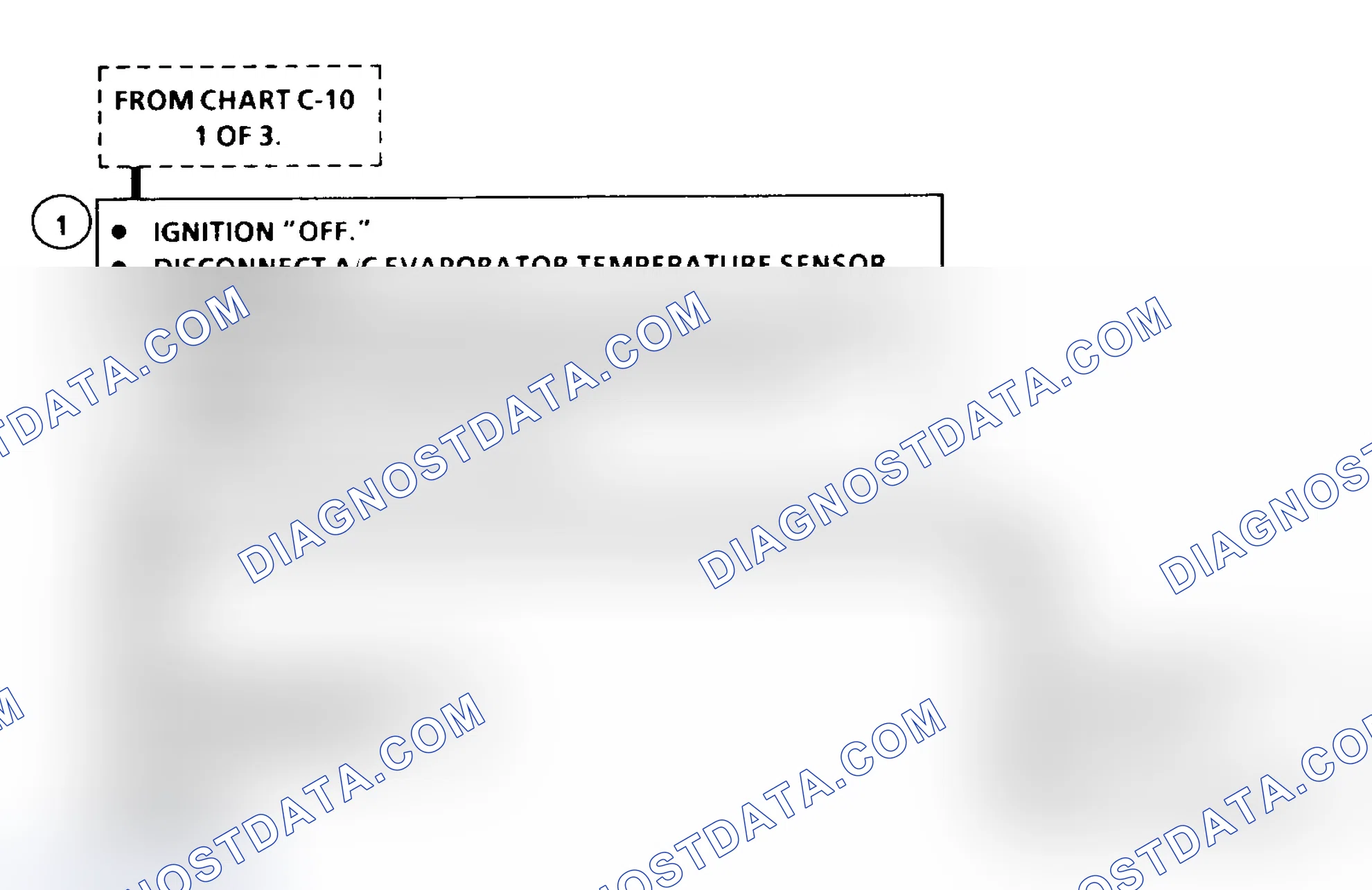 Scheme 63: Chart C-10 Flow Chart (3 Of 3)(5.7L VIN P - "F" Body) A/C Clutch Control Circuit Diagnosis