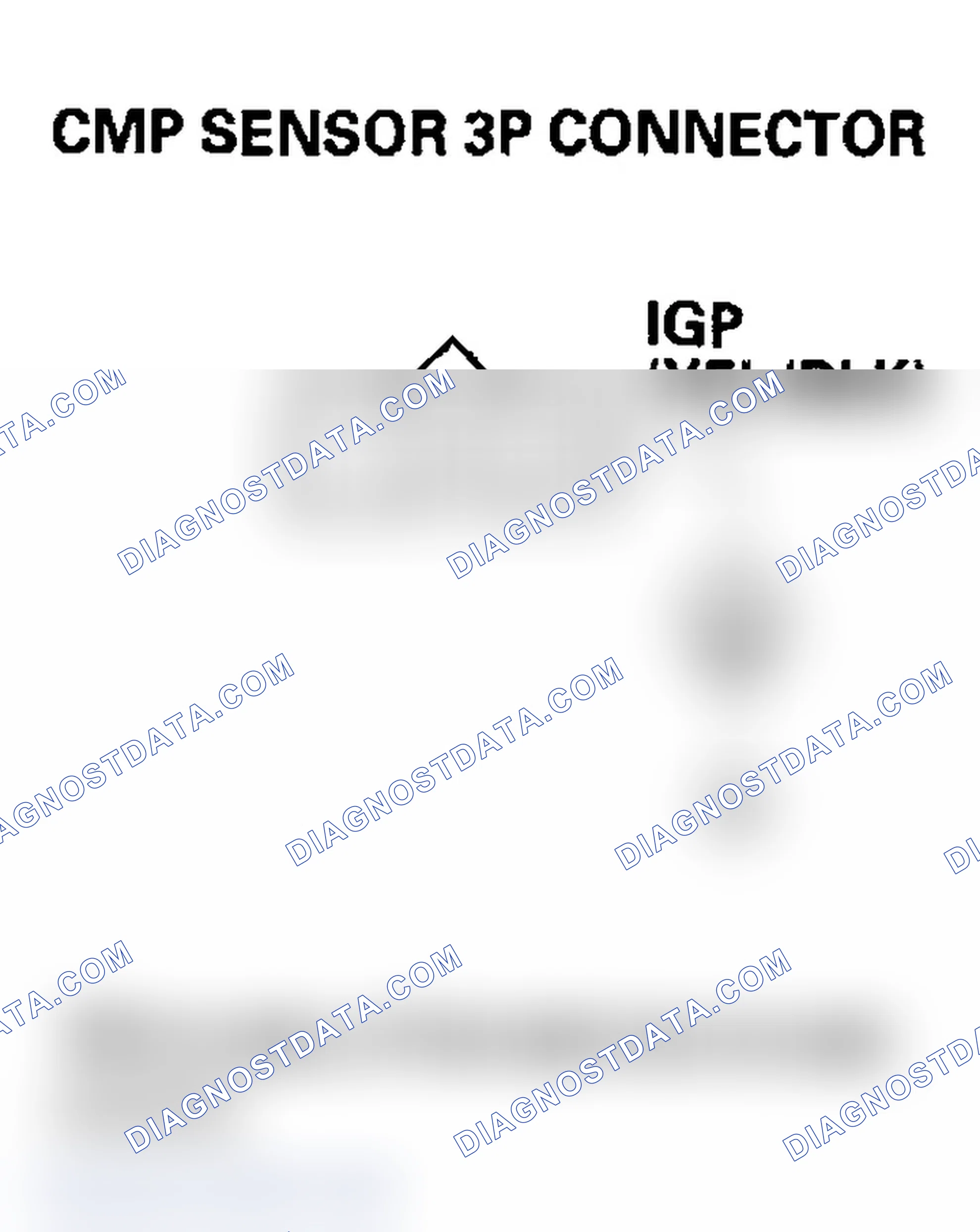 Scheme 133: DTC P0340: CMP Sensor No Signal (2004-2005 Models)