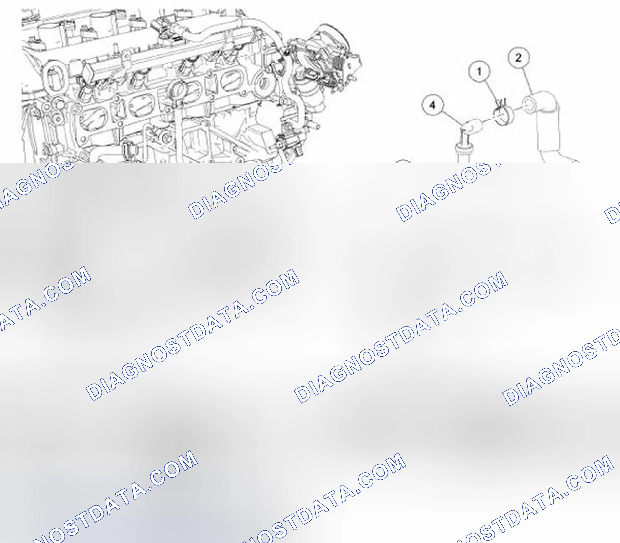 Scheme 23: Positive Crankcase Ventilation (PCV) System Components - Exploded View